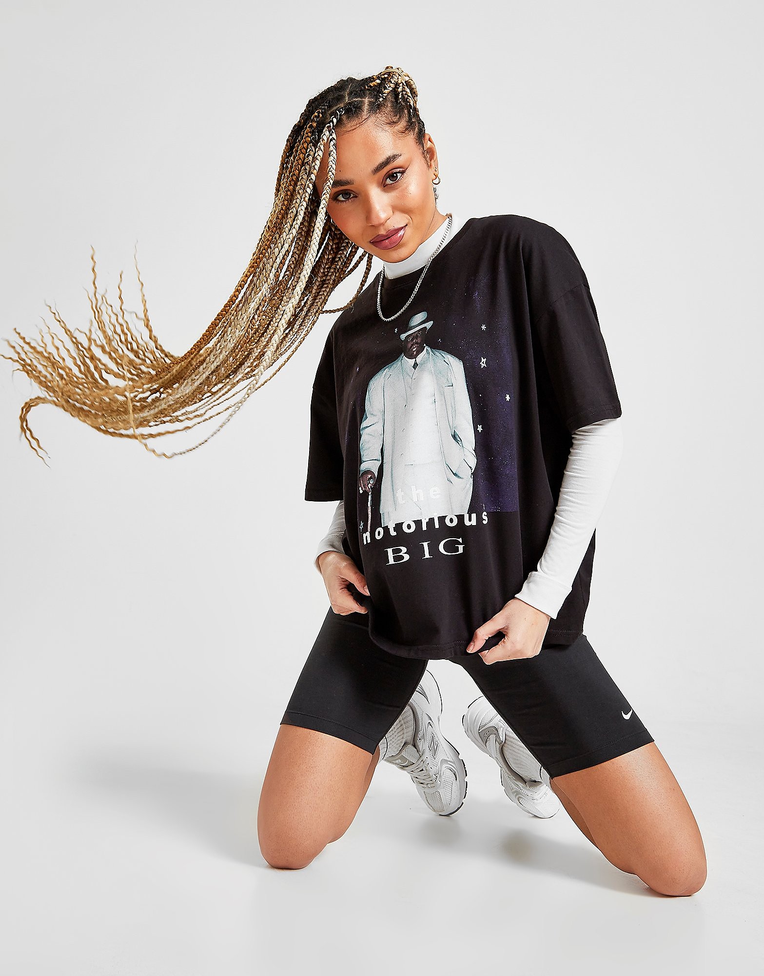 

Supply & Demand Biggie Photo T-Shirt - Only at JD - Black - Womens, Black