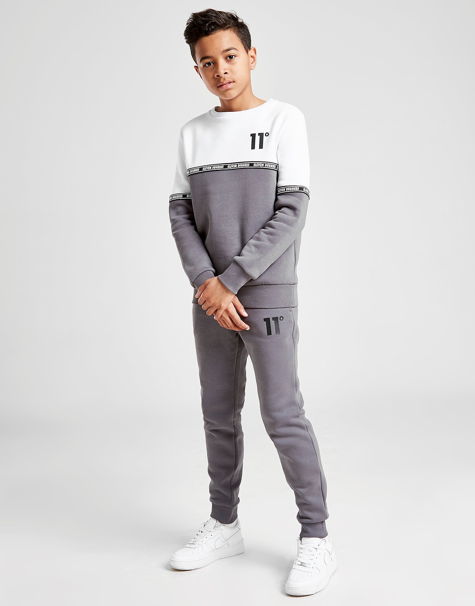 11 degrees core fleece joggers junior - only at jd - kids, harmaa, 11 degrees