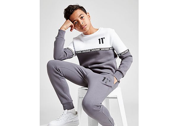 11 Degrees Sweatshirt Cut & Sew Tape Crew Junior