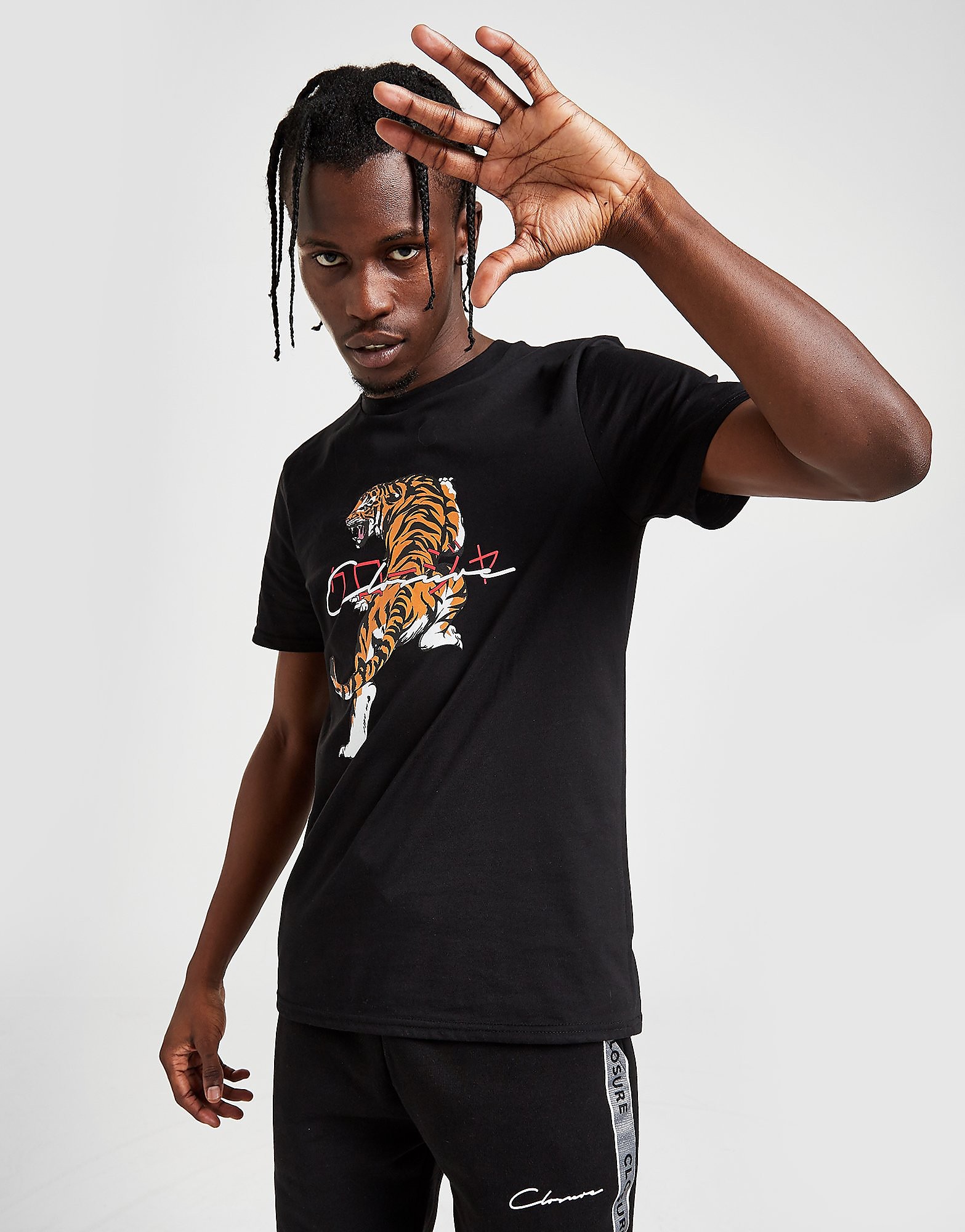 

Closure London Oriental Tiger T-Shirt - Black/Orange - Mens, Black/Orange