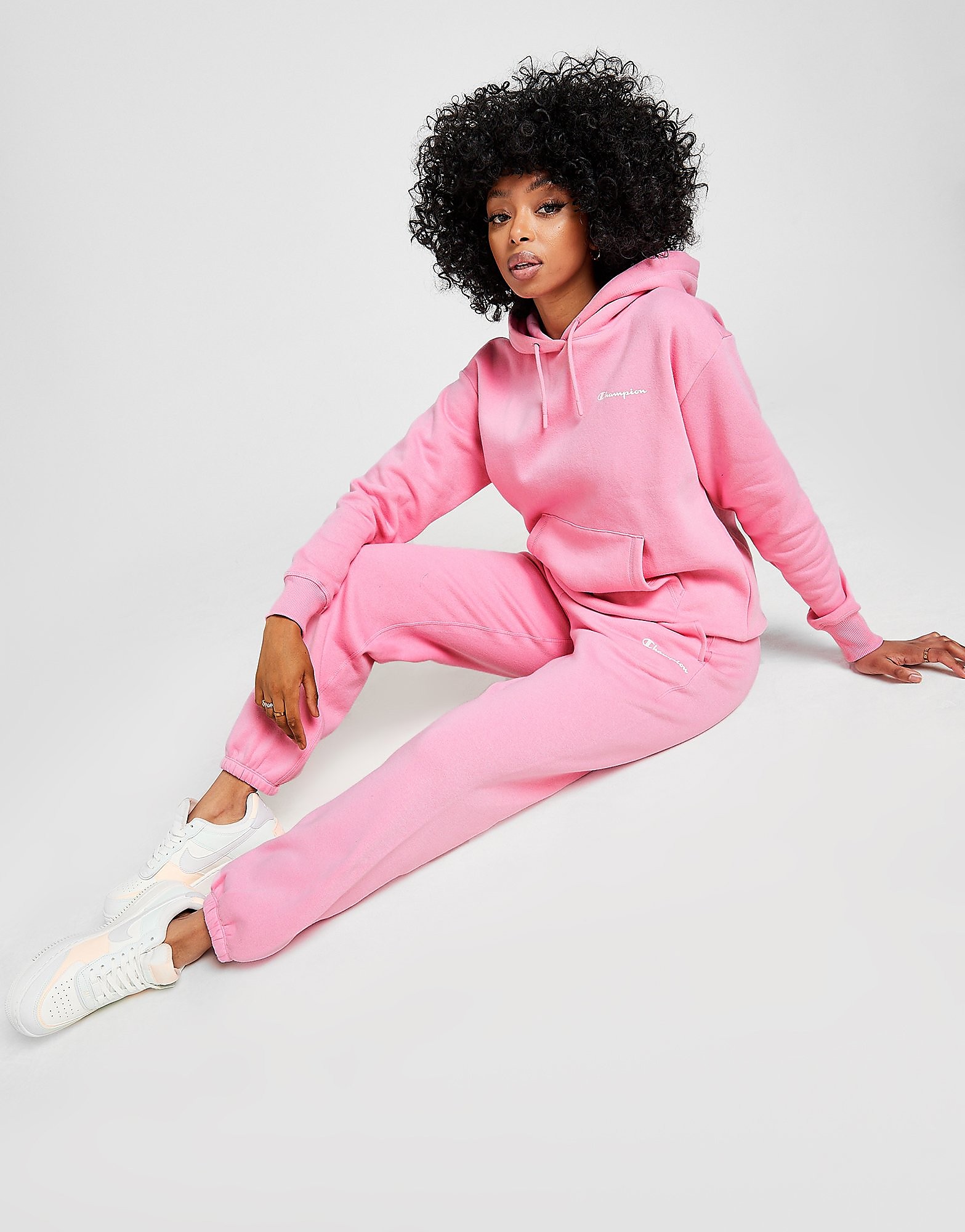 

Champion Small Logo Fleece Joggers - Only at JD - Pink - Womens, Pink