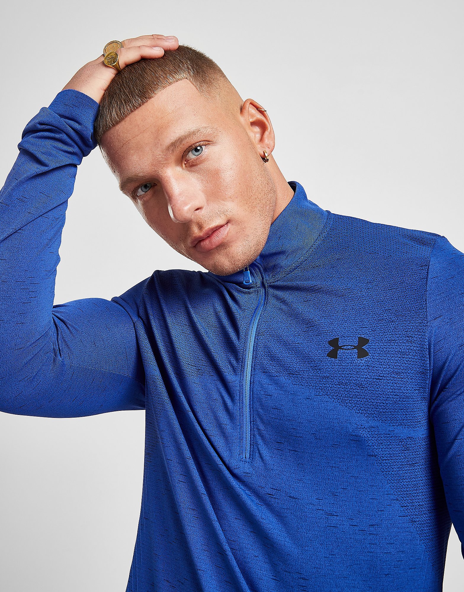 

Under Armour Vanish 1/2 Zip Track Top Men's - Blue, Blue