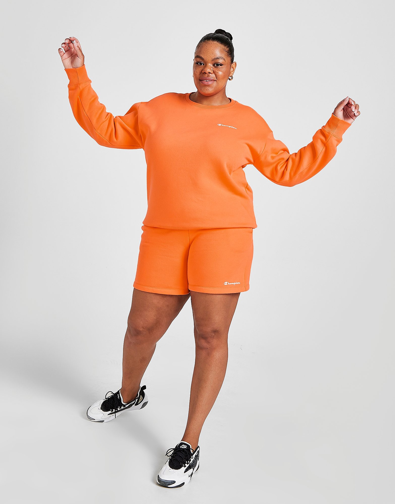 

Champion Core Fleece Plus Size Shorts - Only at JD - Orange - Womens, Orange