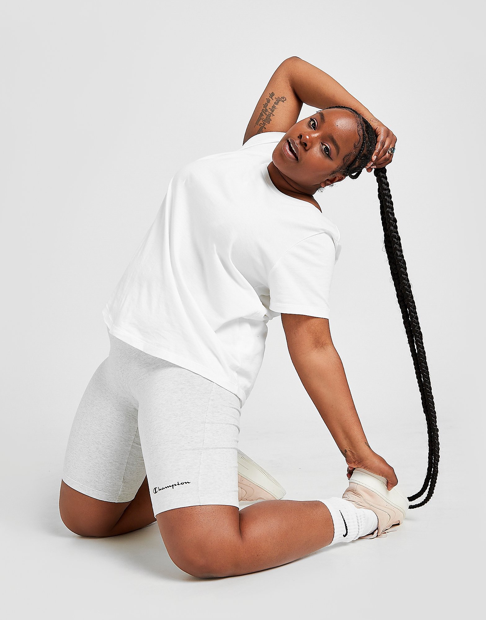 

Champion Plus Size Cycle Shorts - Only at JD - Grey - Womens, Grey