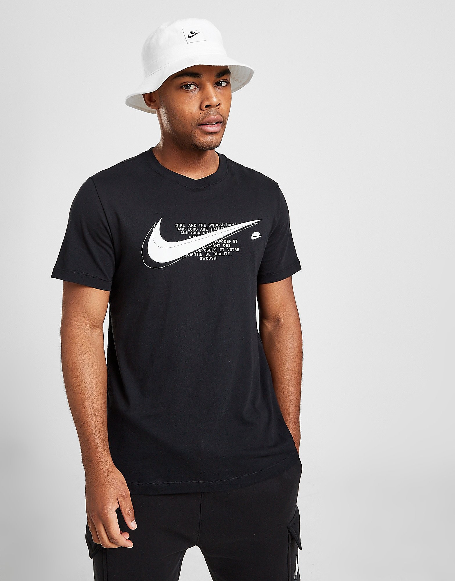 

Nike Court T-Shirt - Black - Mens, Black
