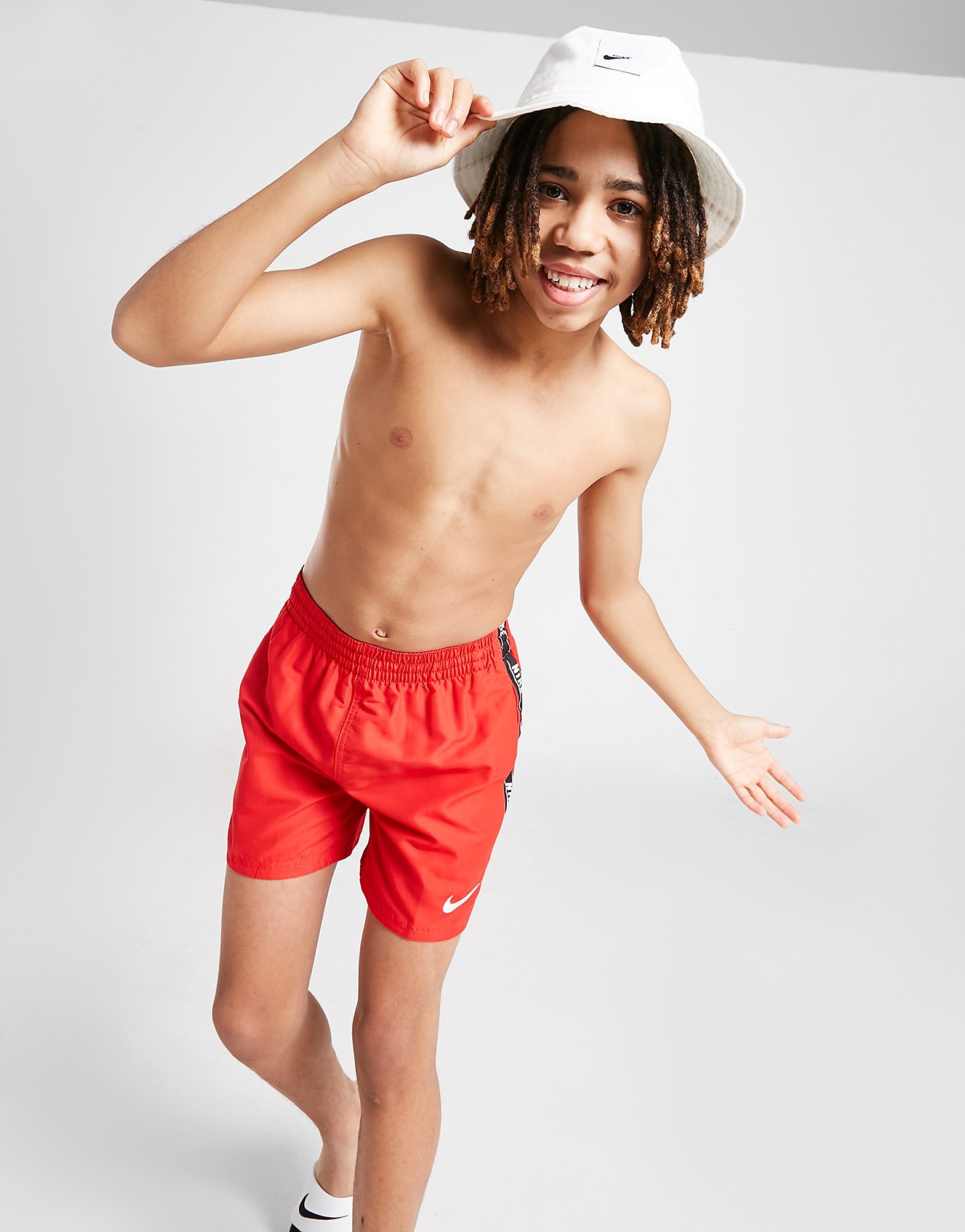 

Nike Tape Swim Shorts Junior - Red - Kids, Red