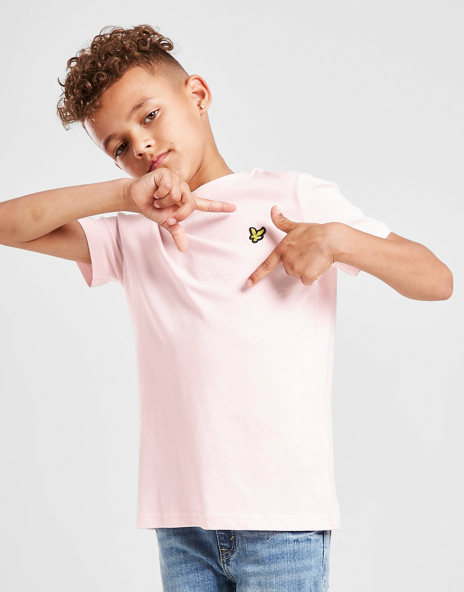 

Lyle & Scott Core T-Shirt Children - Pink - Kids, Pink