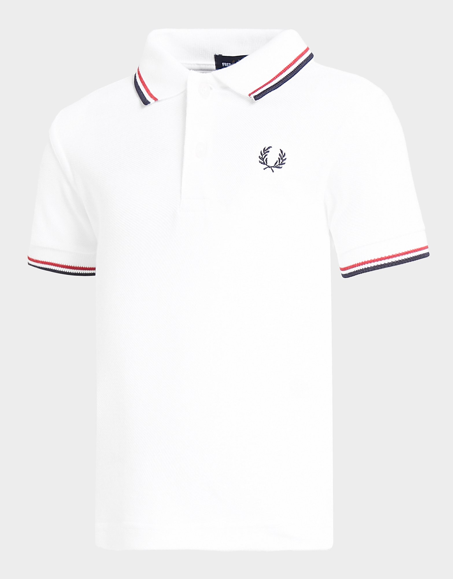 Fred Perry My First Polo Shirt Infant - White/Red/Navy - Kids, White/Red/Navy
