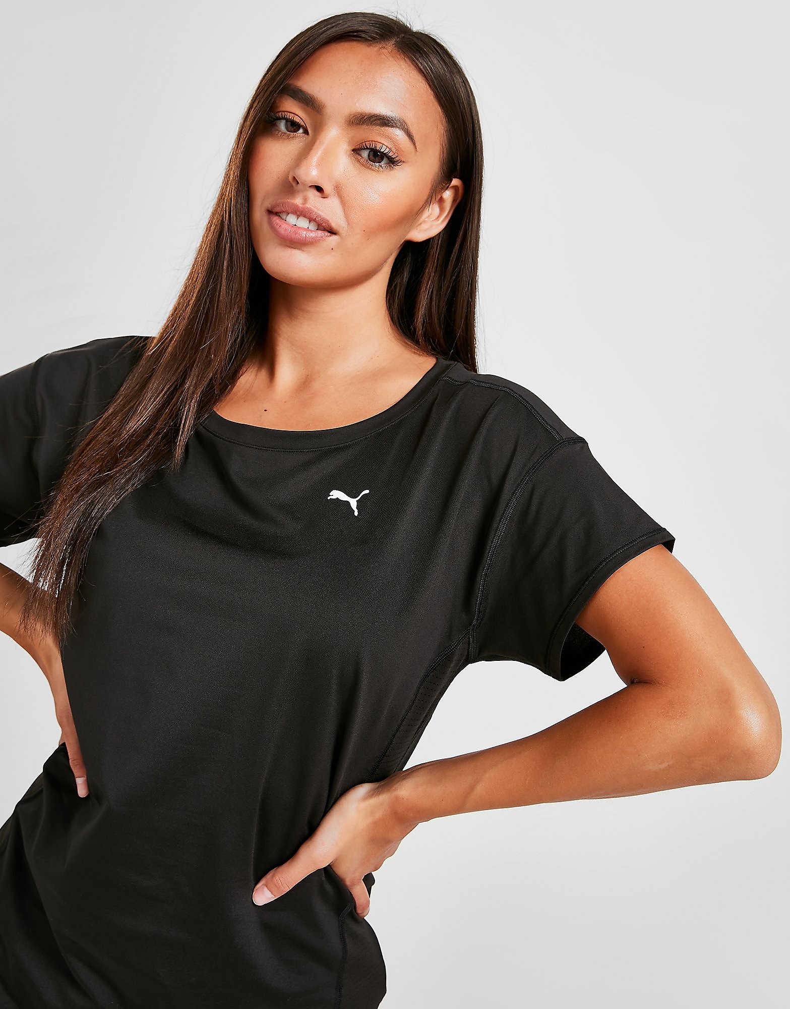 Puma Slim T-Shirt - Black, Black