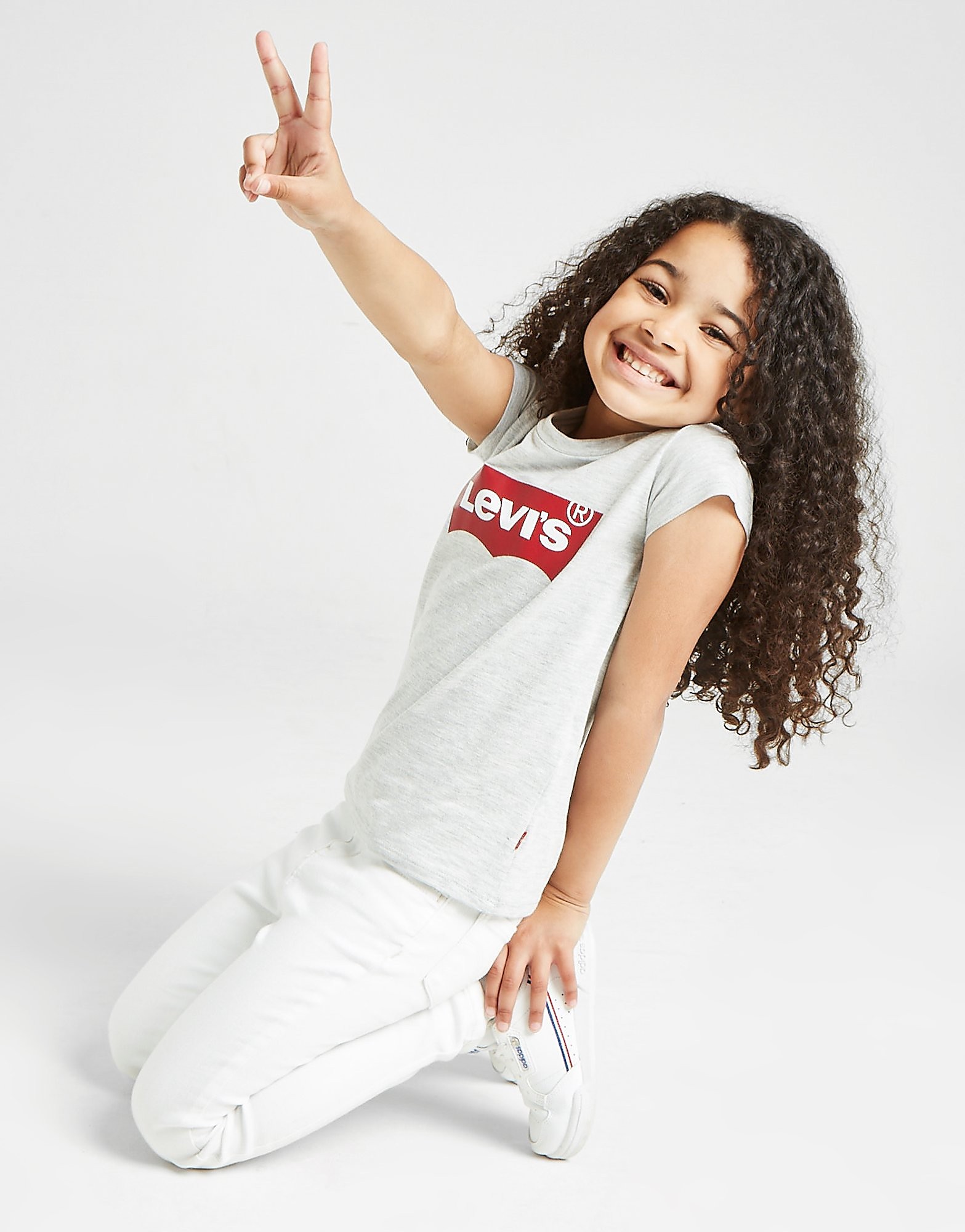 

LEVI'S Girls' Batwing T-Shirt Children - Grey - Kids, Grey