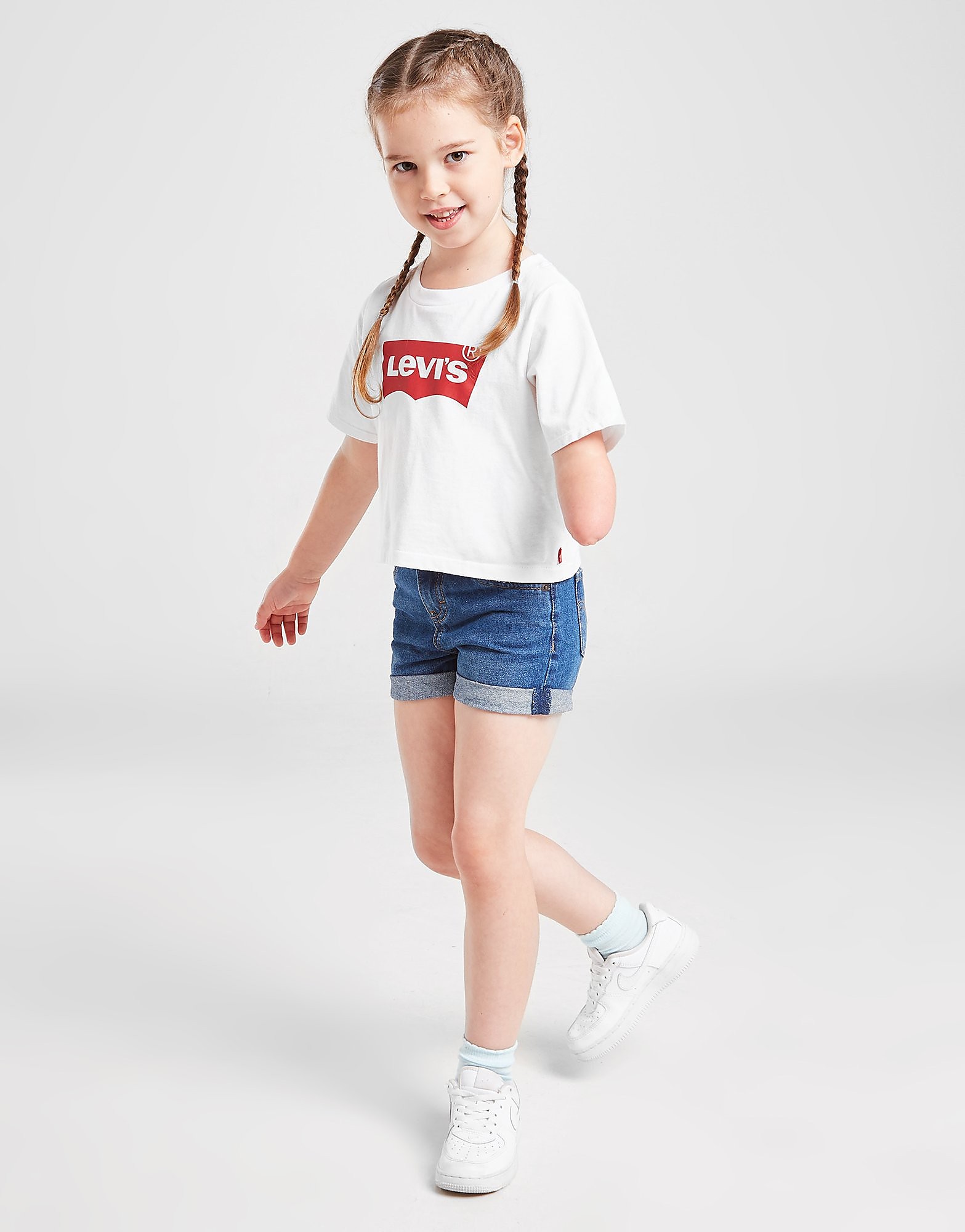 

Levis Girls' Denim Shorts Children - Blue - Kids, Blue