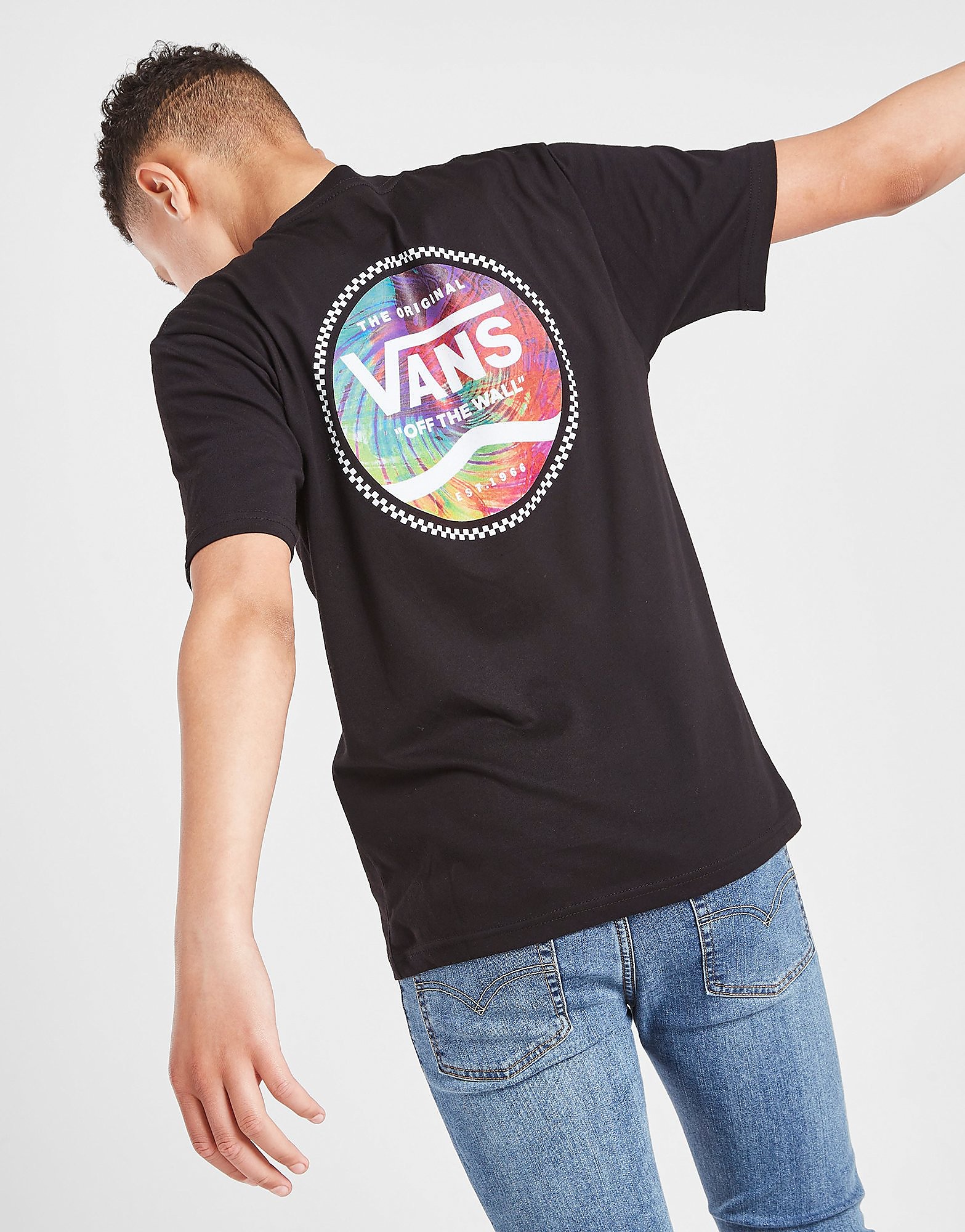 

Vans Back Hit Tie Dye T-Shirt Junior - Only at JD - Black - Kids, Black