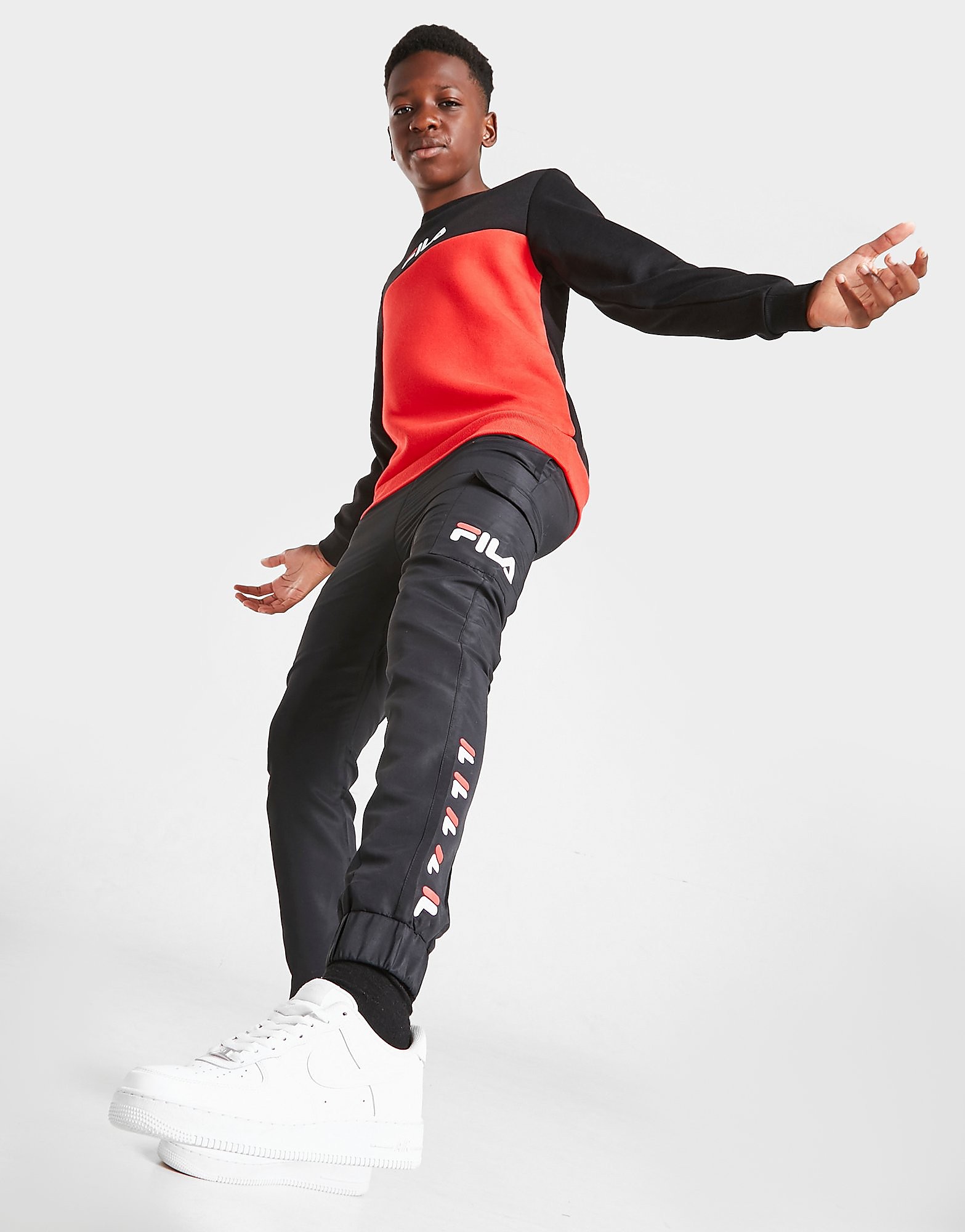 

Fila Jael Repeat F Woven Track Pants Junior - Only at JD - Black - Kids, Black