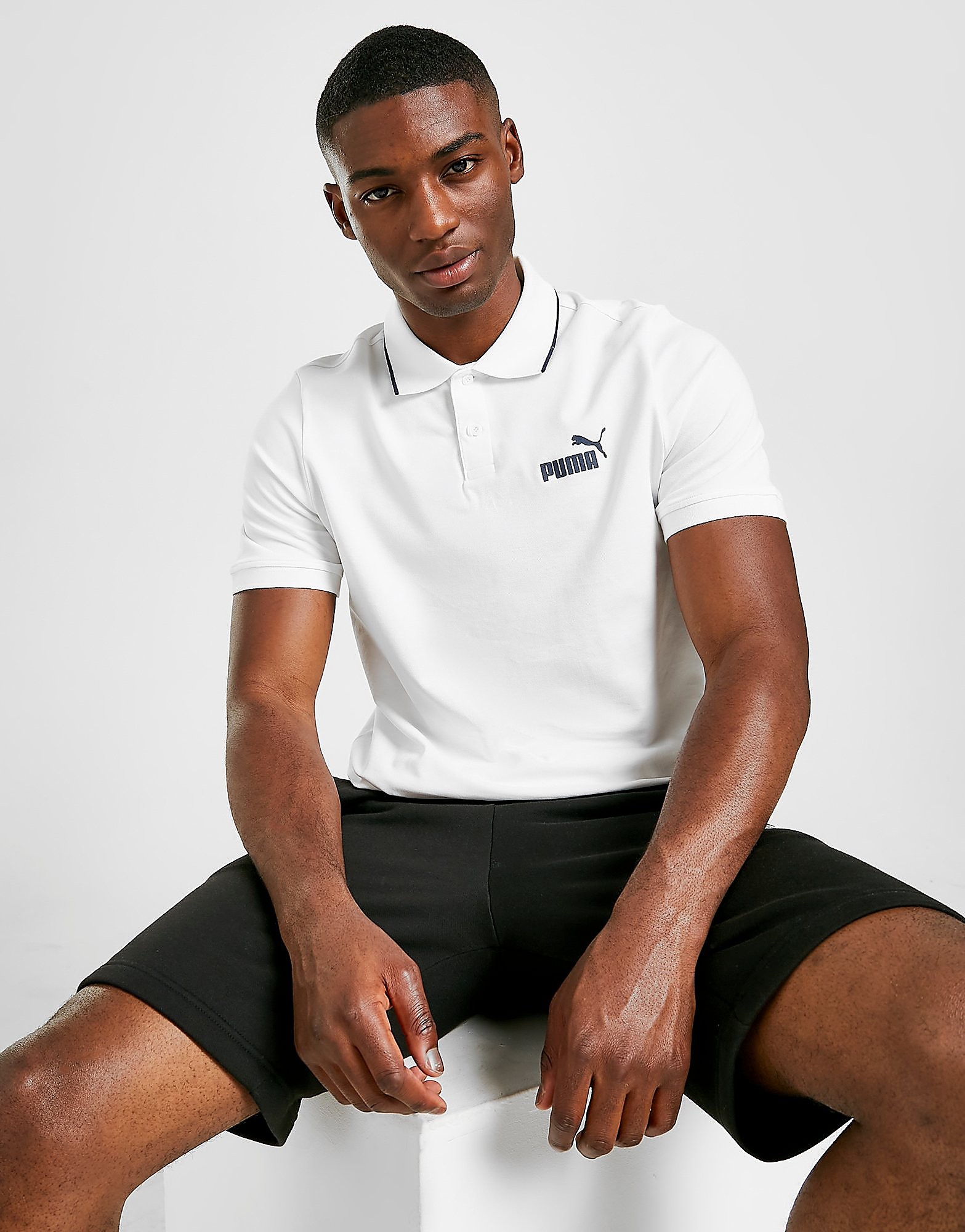 

Puma Polo Shirt - Only at JD - White - Mens, White