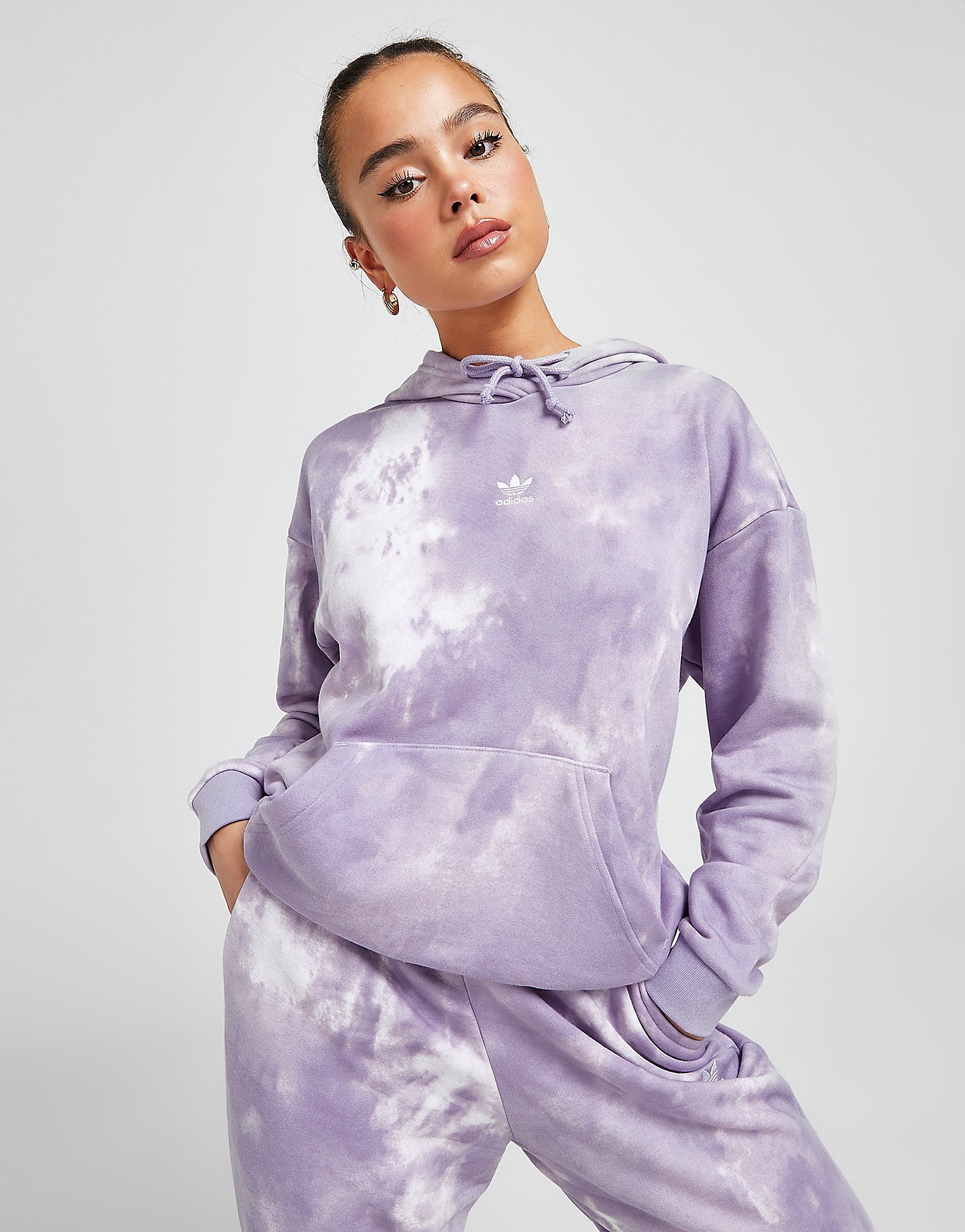 

adidas Originals Tie Dye Boyfriend Hoodie - Only at JD - MULTI COLOUR - Womens, MULTI COLOUR