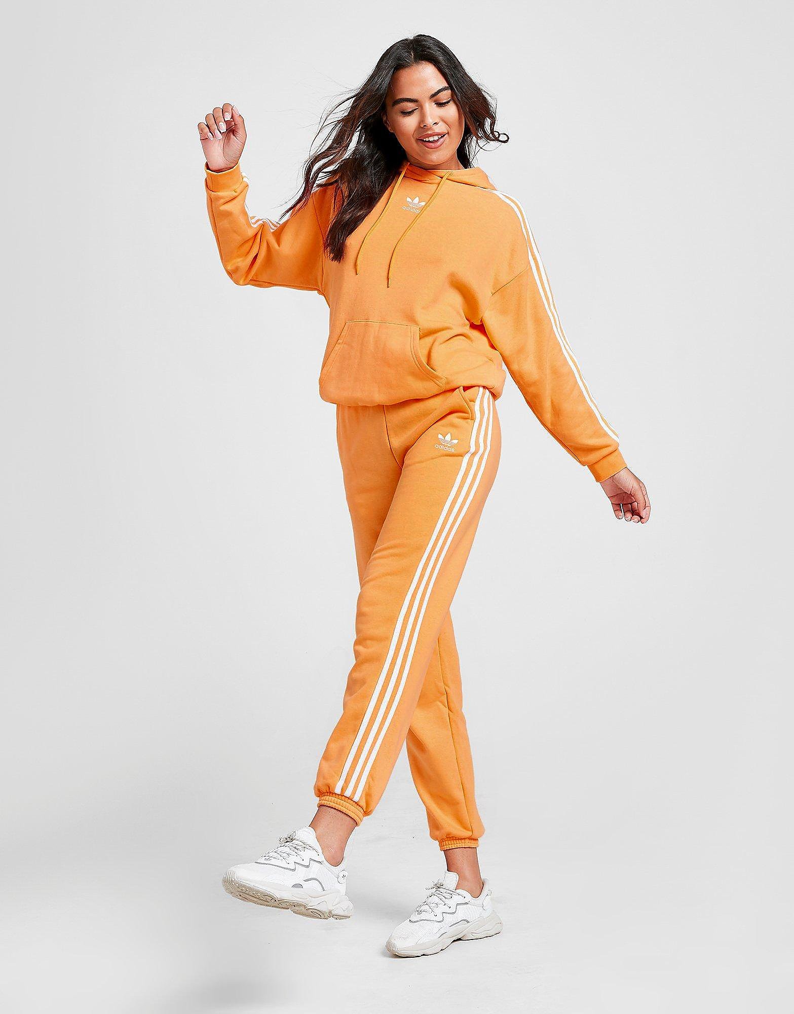 

adidas Originals 3-Stripes Essential Joggers - Only at JD - Orange - Womens, Orange