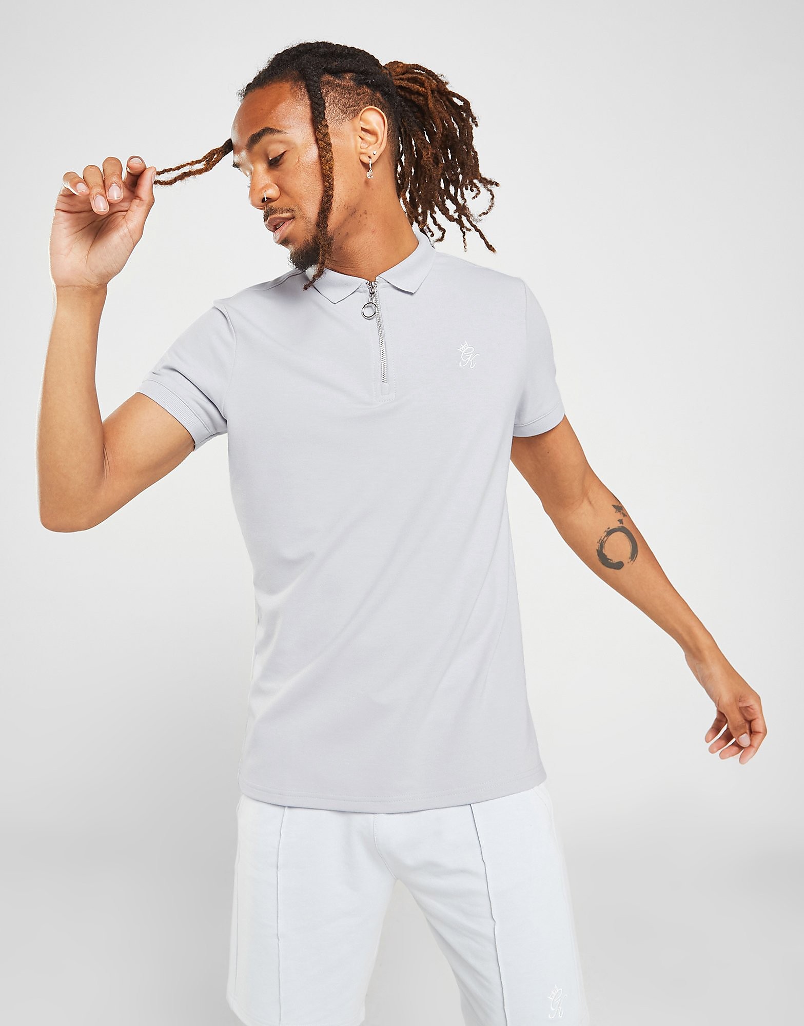 

Gym King Signature Polo Shirt - Grey - Mens, Grey