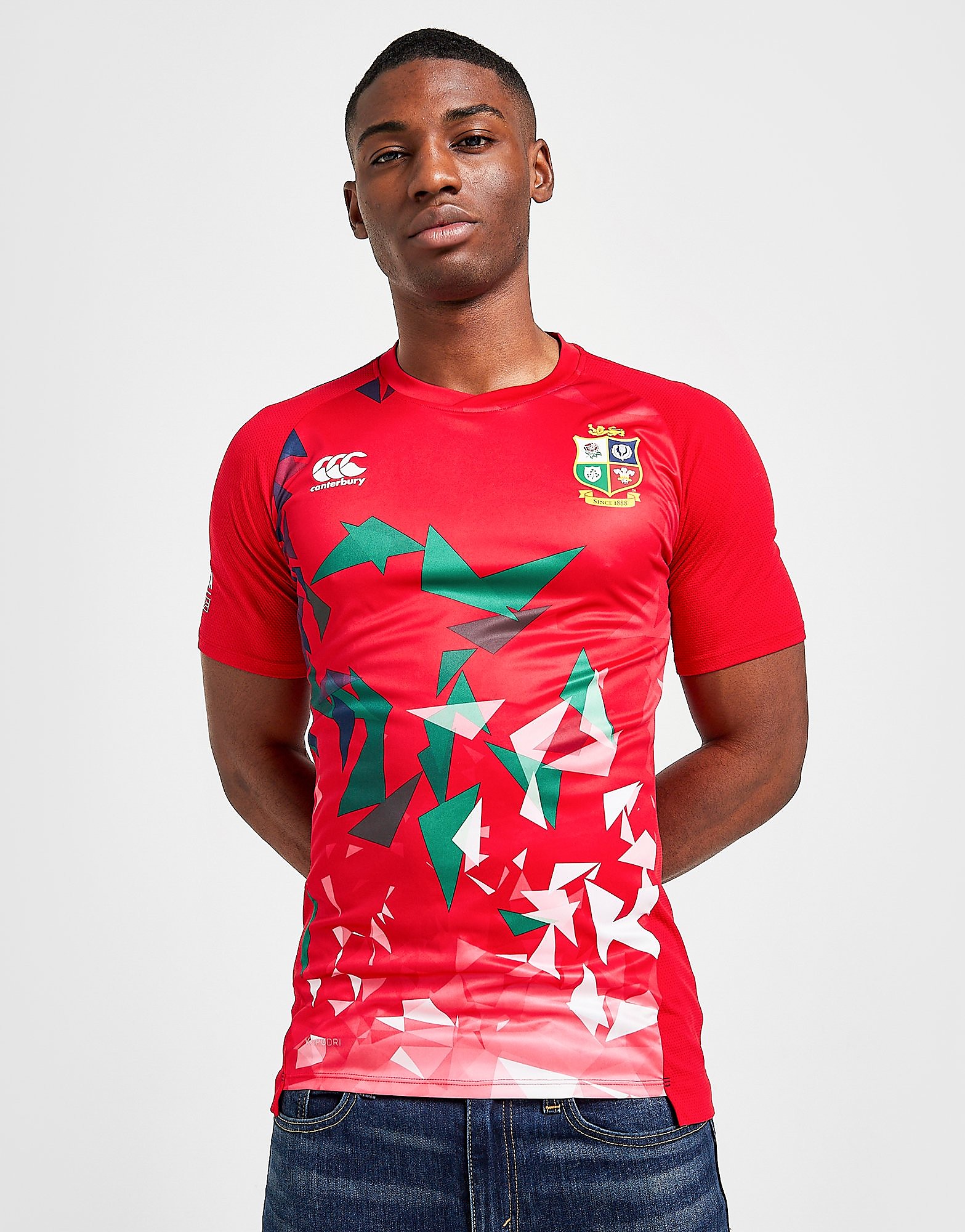 

Canterbury British & Irish Lions 2021 Graphic T-Shirt - Red - Mens, Red