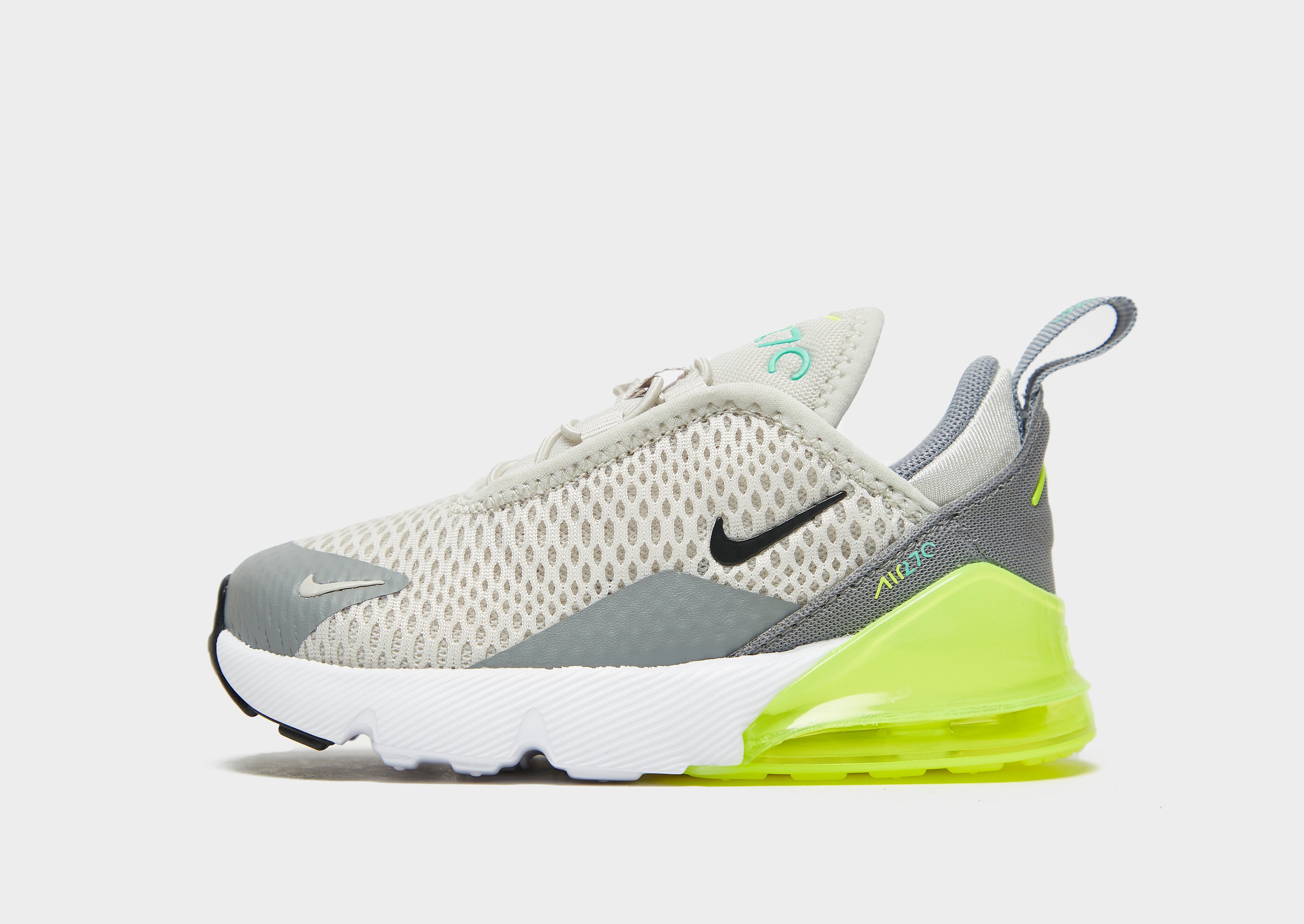 

Nike Air Max 270 Infant - Grey/Green - Kids, Grey/Green