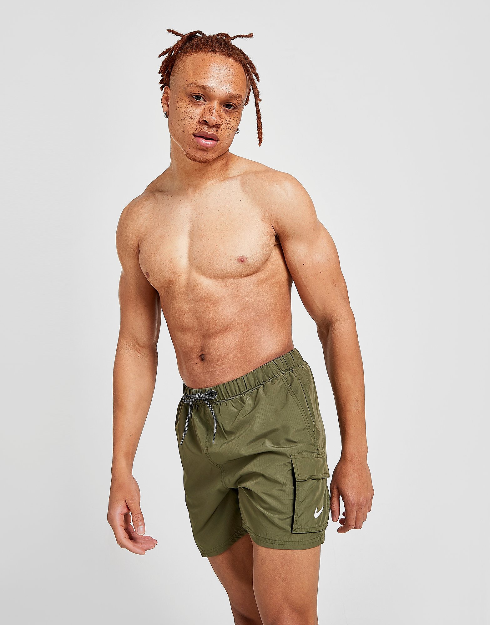 

Nike Cargo Swim Shorts - Only at JD - Green - Mens, Green