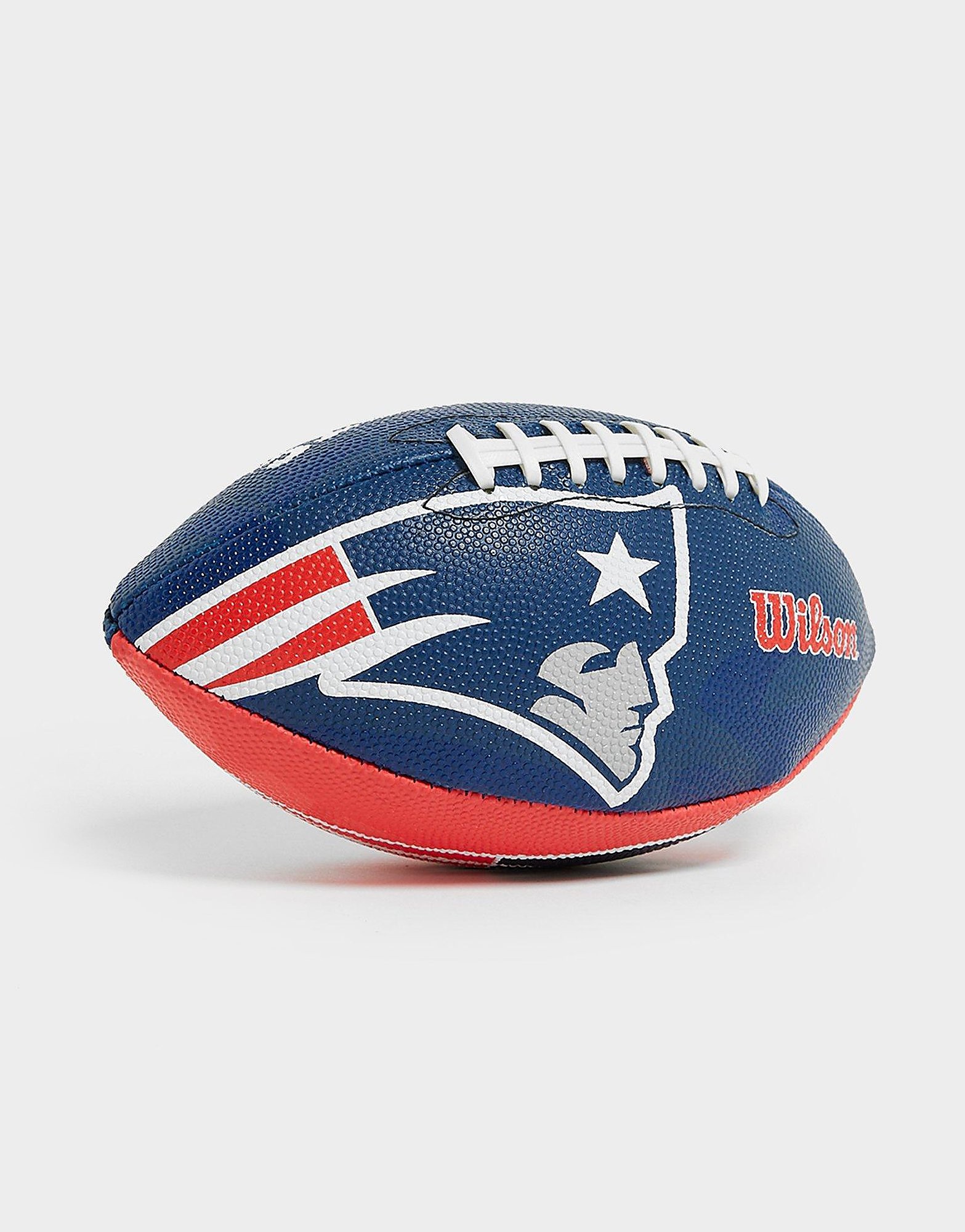 

Wilson NFL New England Patriots Fan American Football - Blue/Red - Mens, Blue/Red