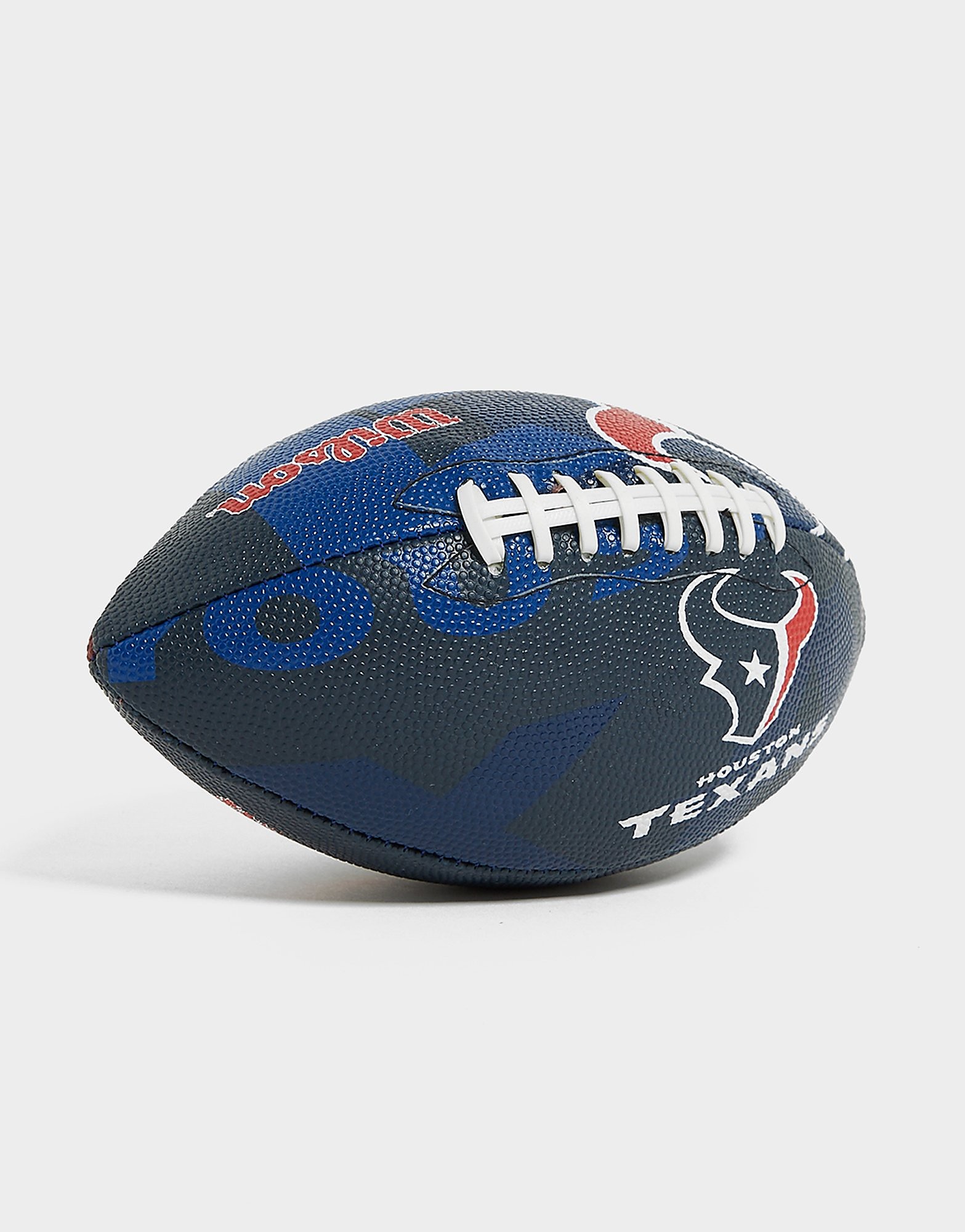 

Wilson NFL Houston Texans Fan Junior American Football - Blue/Red - Kids, Blue/Red