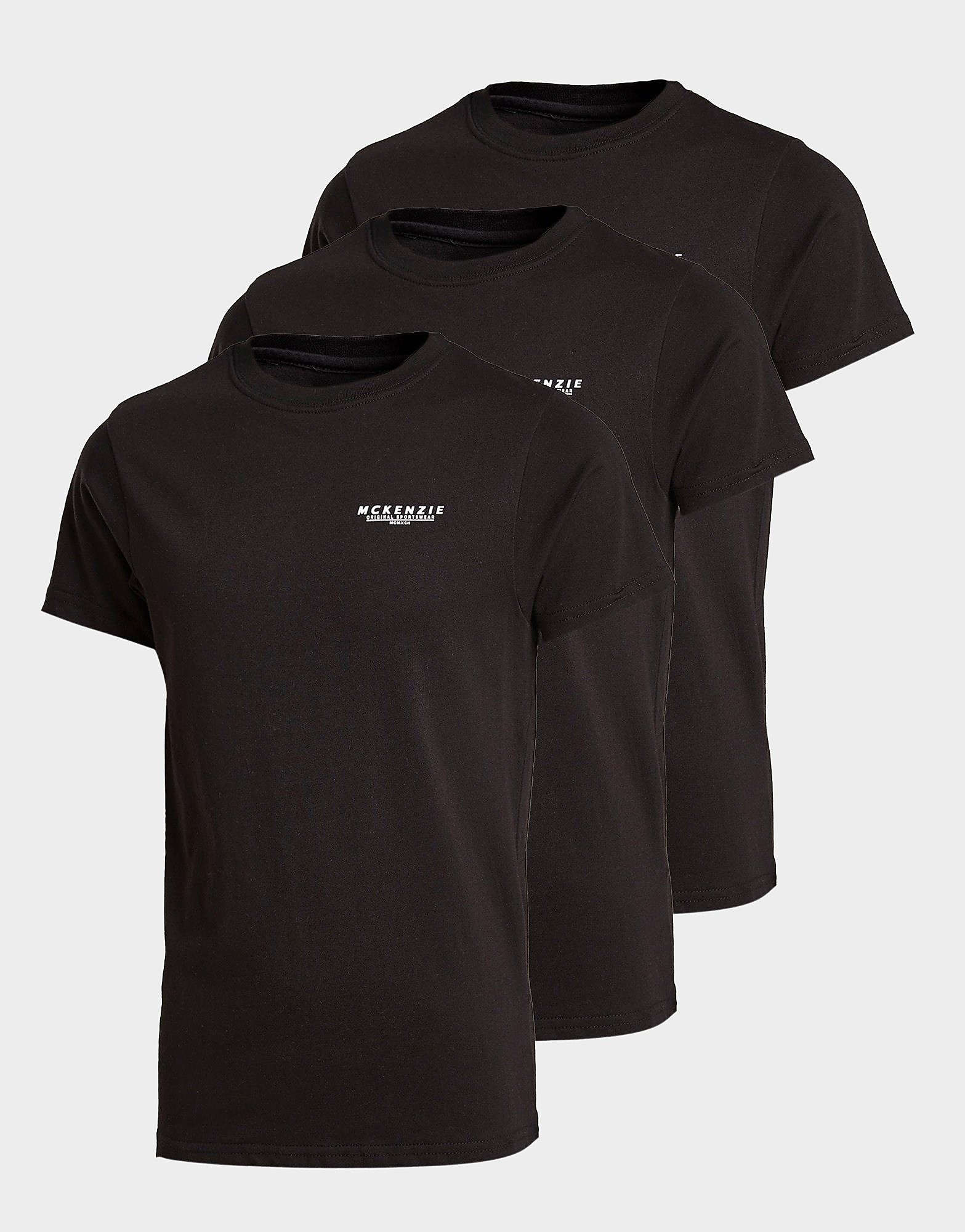 

McKenzie 3-Pack Essential T-Shirts Junior - Black - Kids, Black