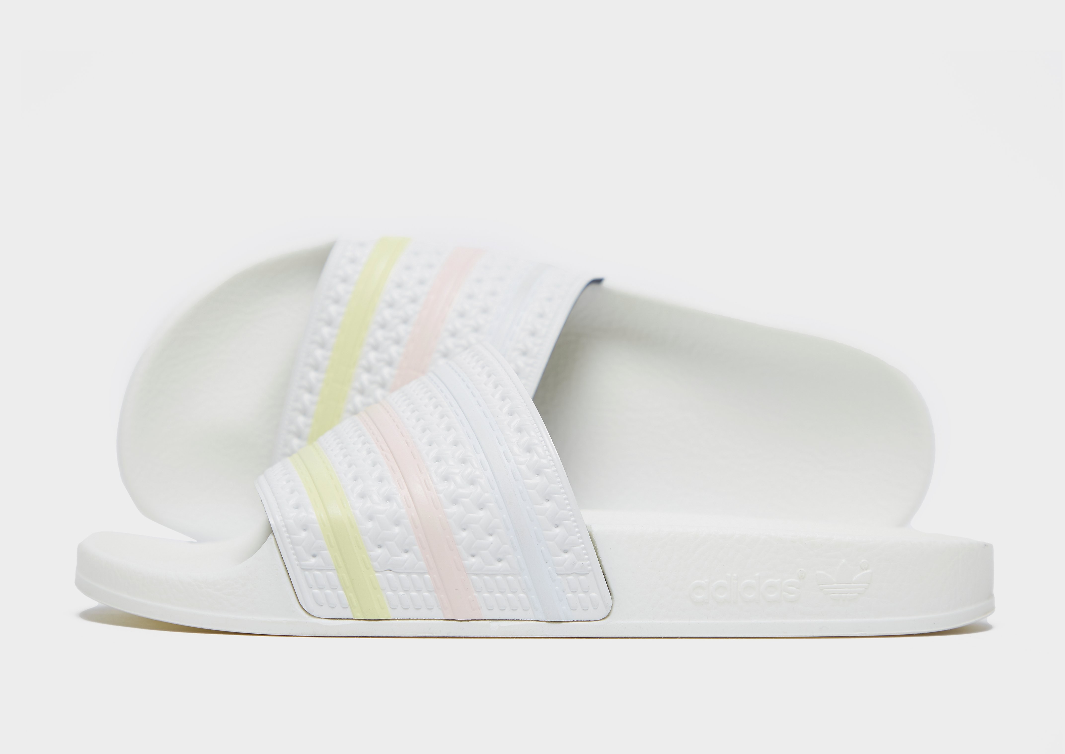 

adidas Originals Adilette Slides Women's - White, White