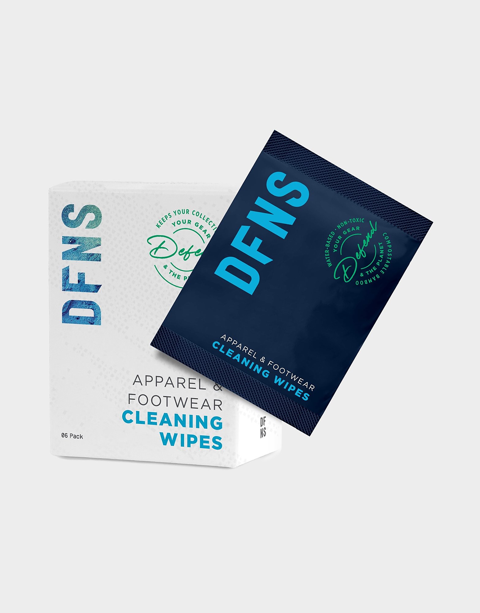 DFNS Apparel & Footwear Cleaning Wipes 6-Pack - White - Womens, White