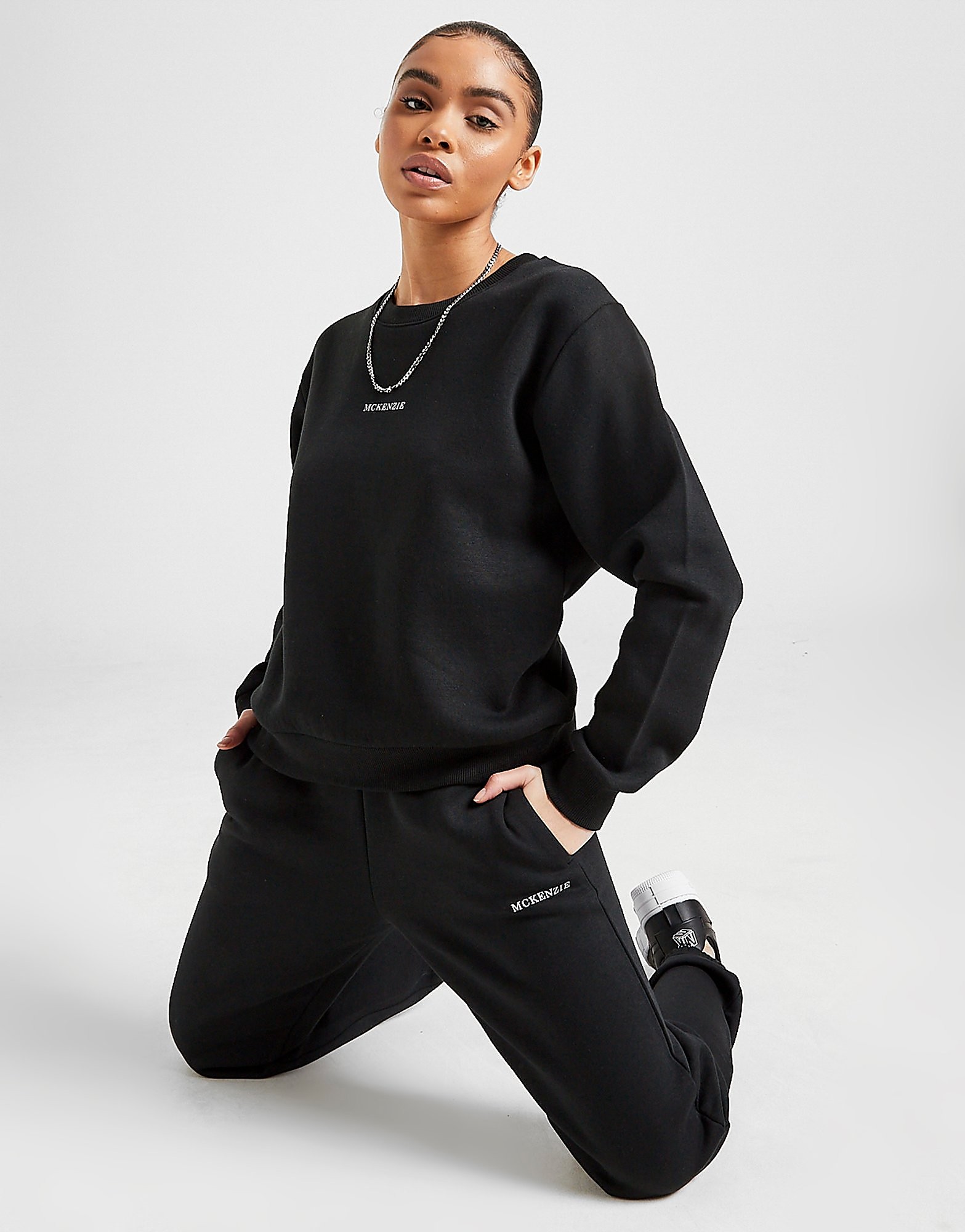 

McKenzie Core Crew Sweatshirt - Only at JD - Black - Womens, Black