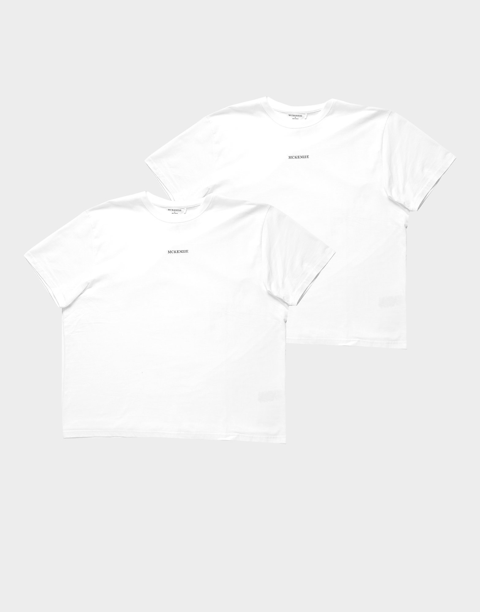 

McKenzie 2 Pack Plus Size Short Sleeve T-Shirts - Only at JD - White - Womens, White