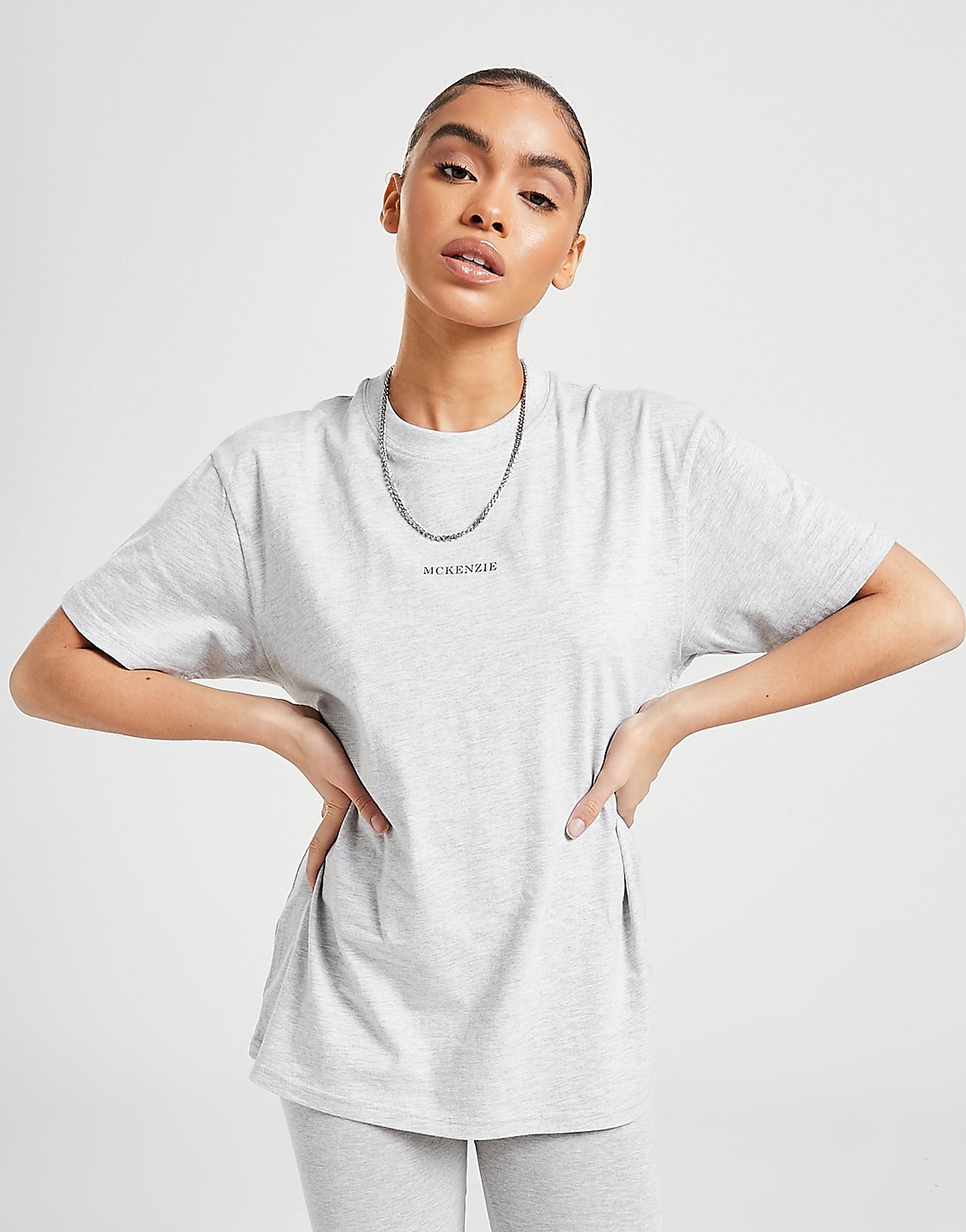 

McKenzie Essential Boyfriend T-Shirt - Only at JD - Grey - Womens, Grey