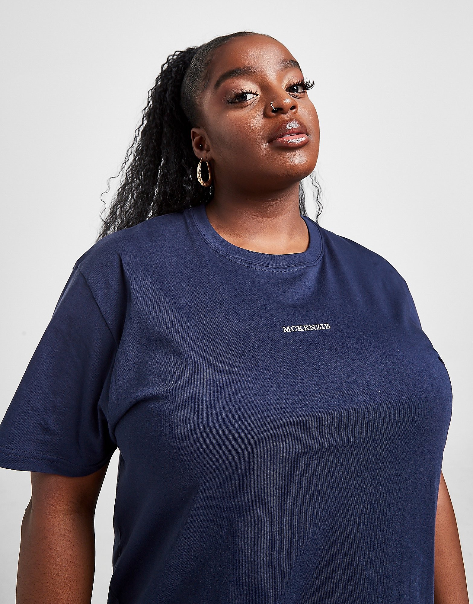 

McKenzie Core Boyfriend Plus Size T-Shirt - Only at JD - Blue - Womens, Blue