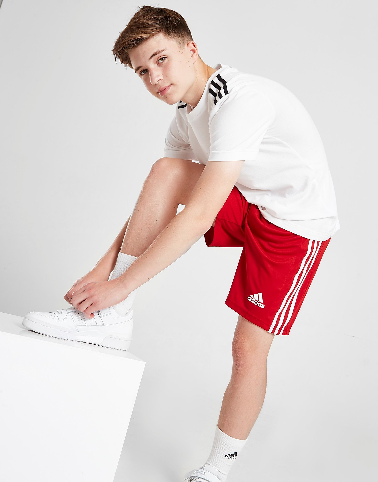 

adidas Squadra Shorts Junior - Red - Kids, Red