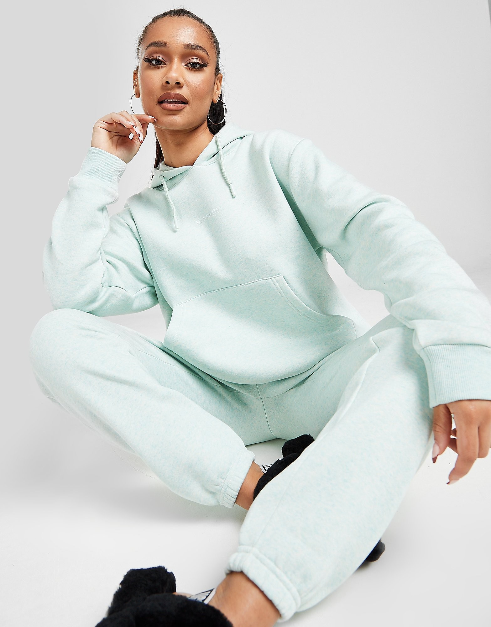 

McKenzie Marl Overhead Hoodie - Only at JD - Green - Womens, Green