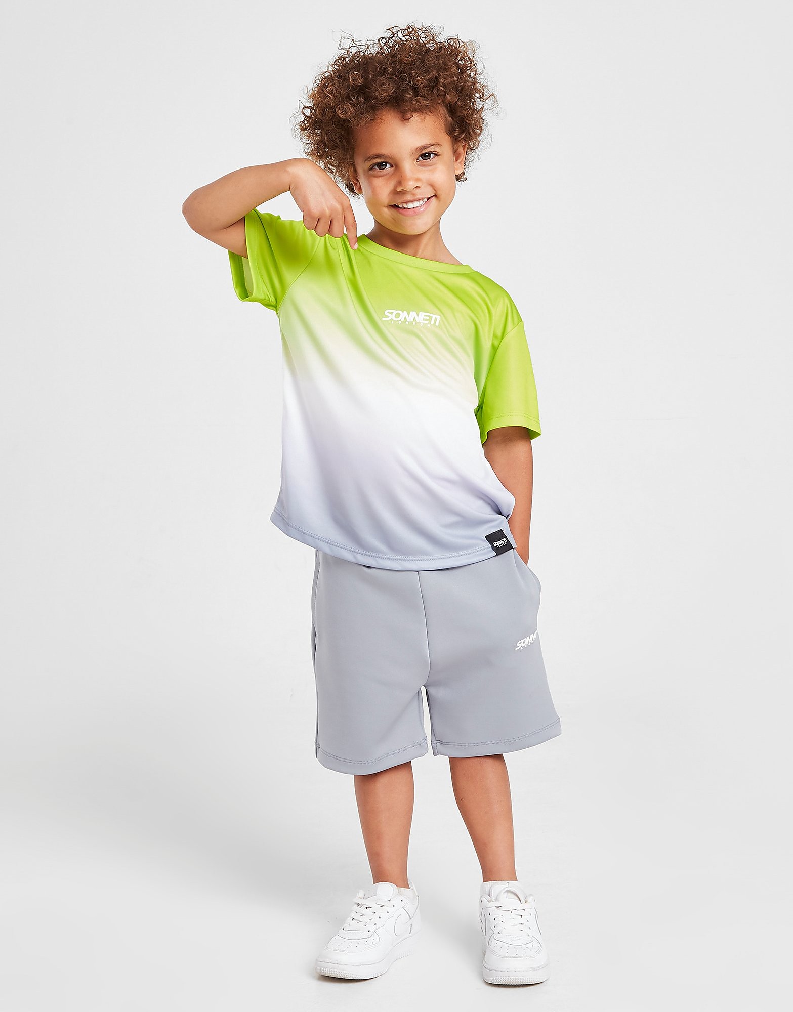 

Sonneti Zoner T-Shirt/Shorts Set Children - Grey - Kids, Grey