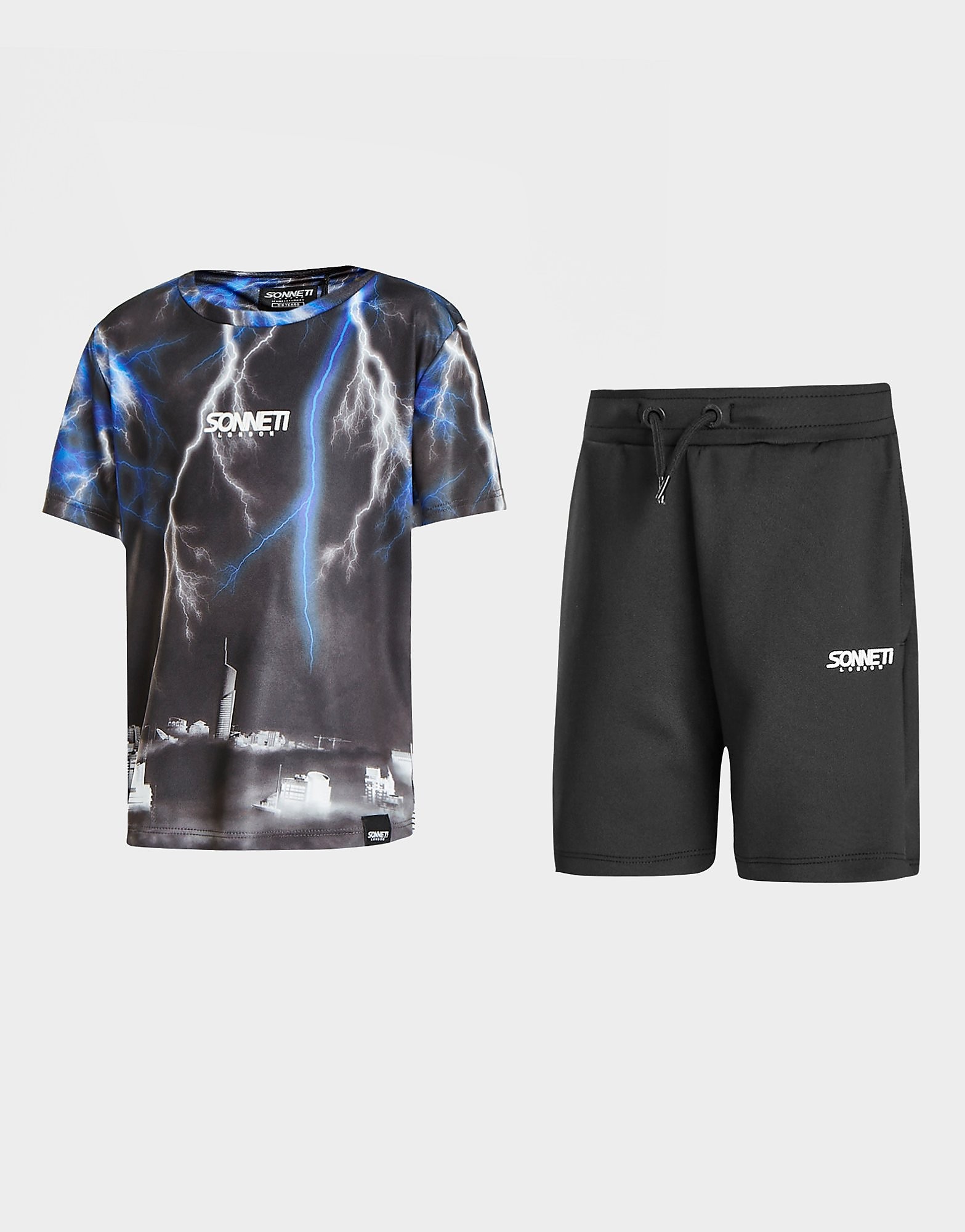 

Sonneti Stormz T-Shirt/Shorts Set Children - Black - Kids, Black