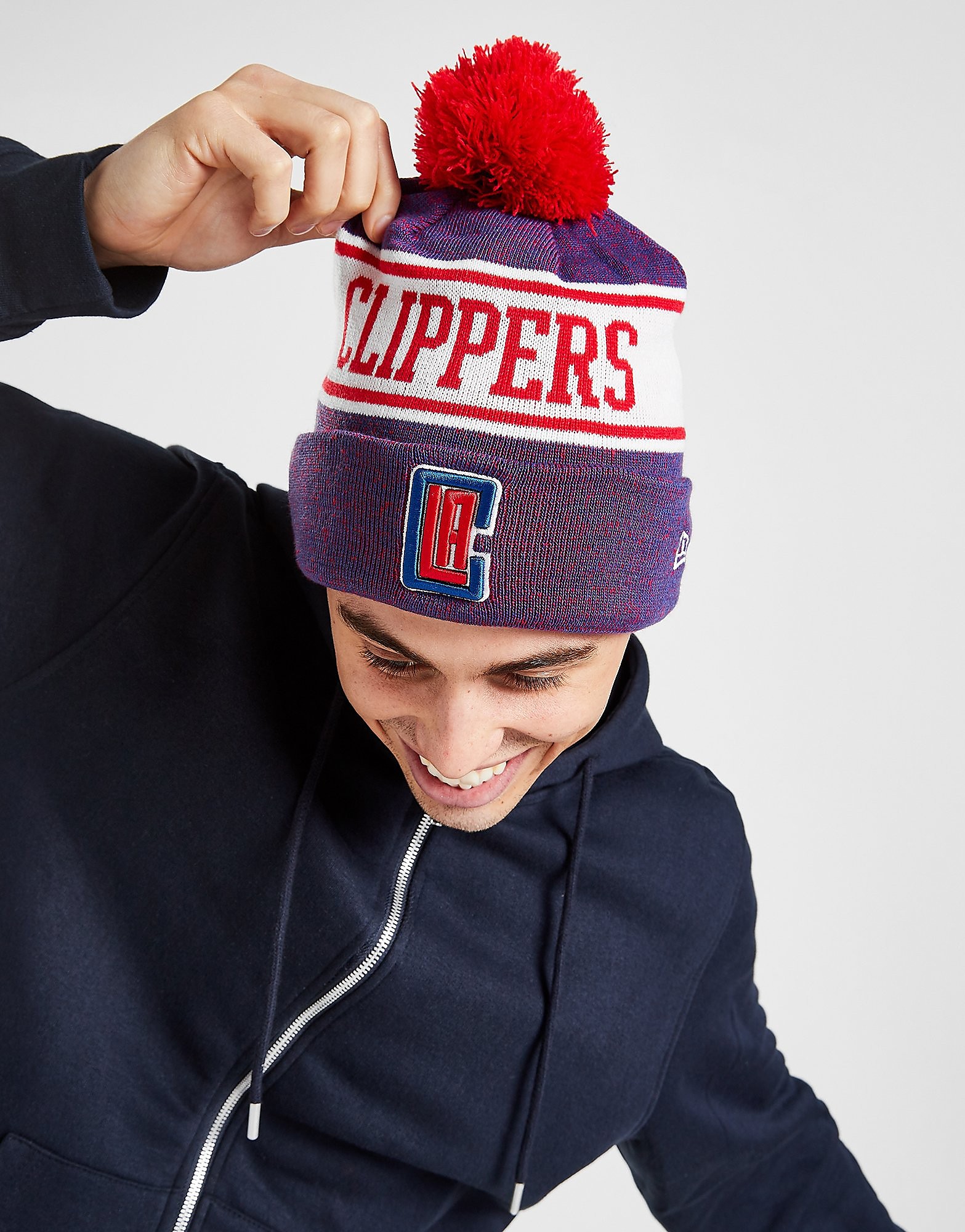 New era nba los angeles clippers -pipo - only at jd - mens, sininen, new era