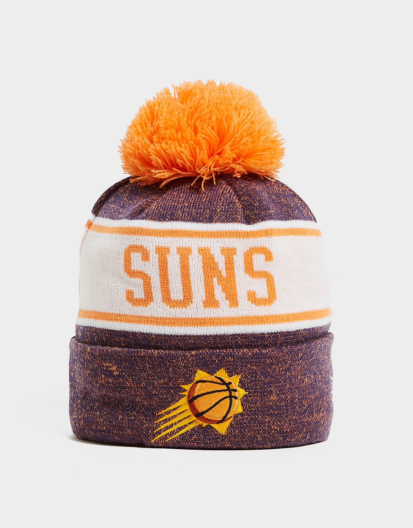 

New Era NBA Pheonix Suns Pom Beanie Hat - Only at JD - Blue - Womens, Blue