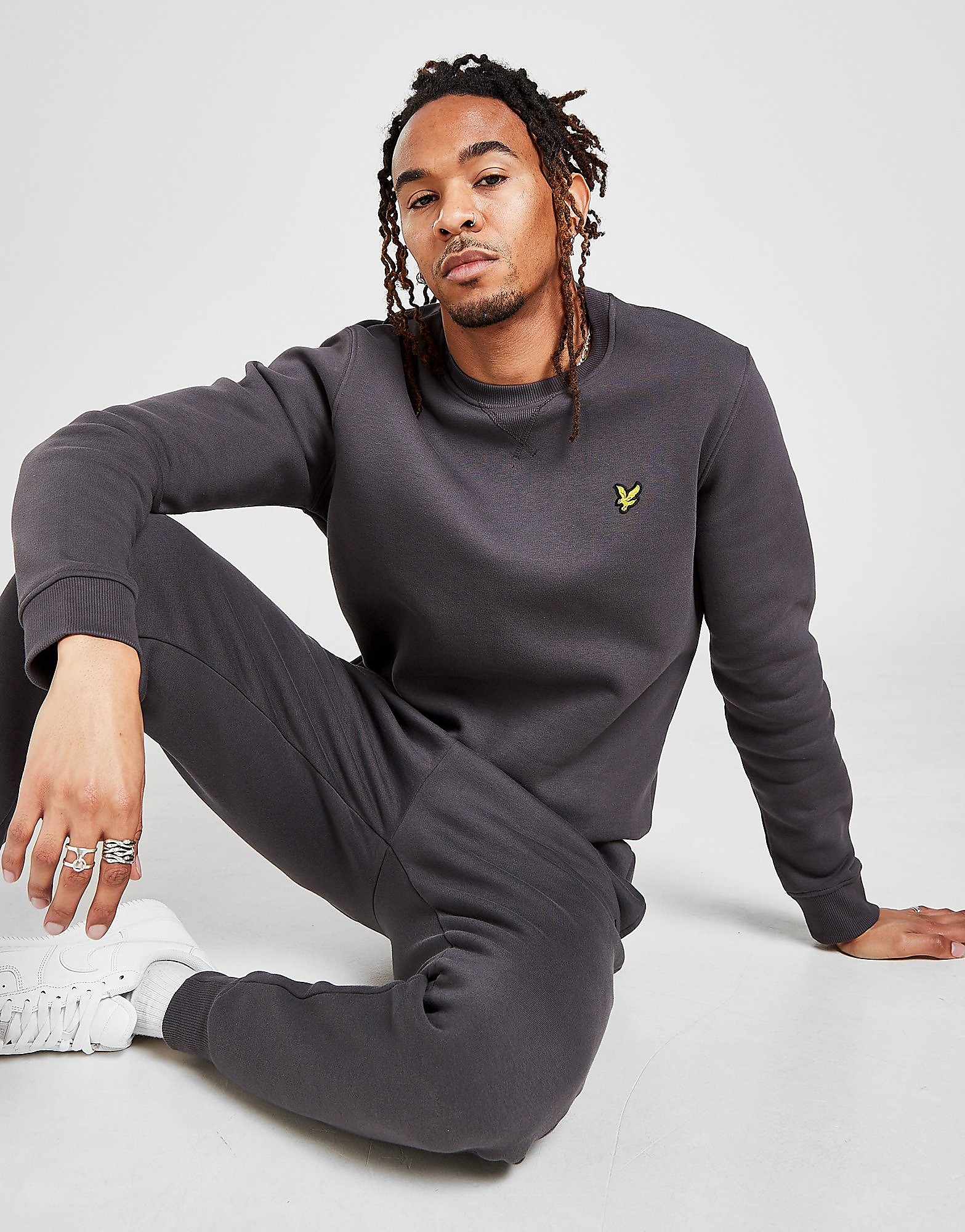

Lyle & Scott Core Crew Sweatshirt - Only at JD - Grey - Mens, Grey