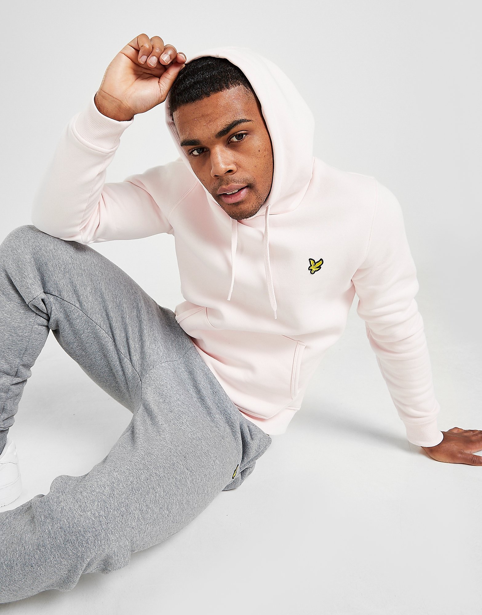 

Lyle & Scott Overhead Core Hoodie - Only at JD - Pink - Mens, Pink