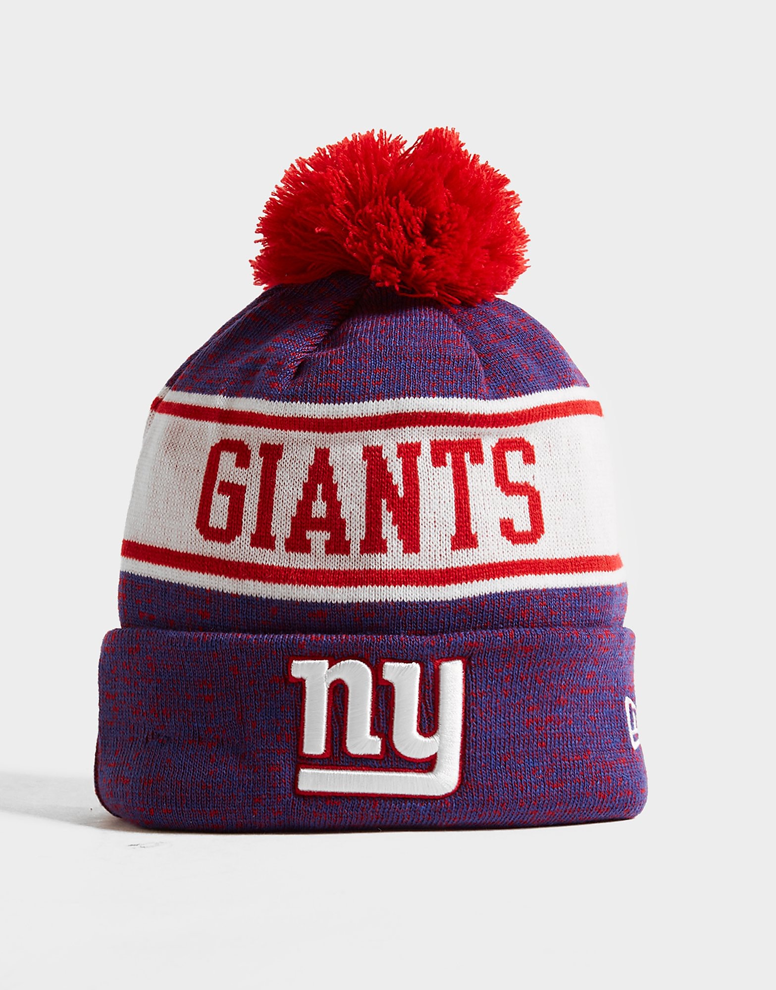 

New Era NFL New York Giants Pom Beanie Hat - Only at JD - Blue - Womens, Blue