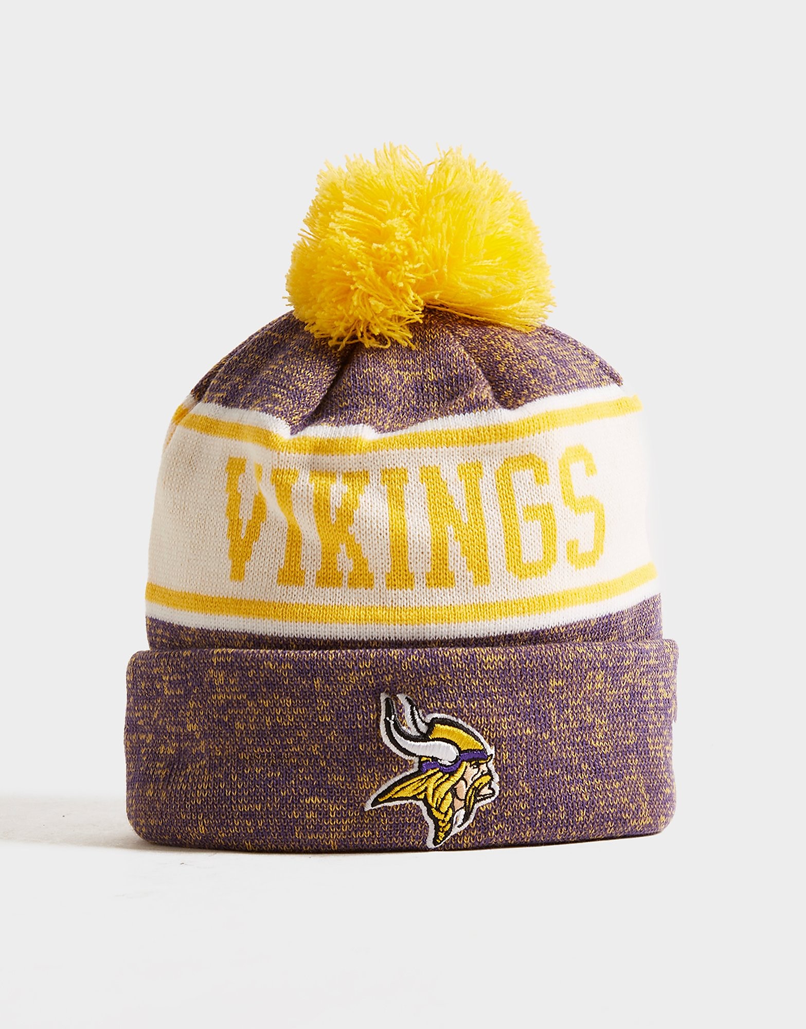 

New Era NFL Minnesota Vikings Pom Beanie Hat - Only at JD - Purple - Womens, Purple