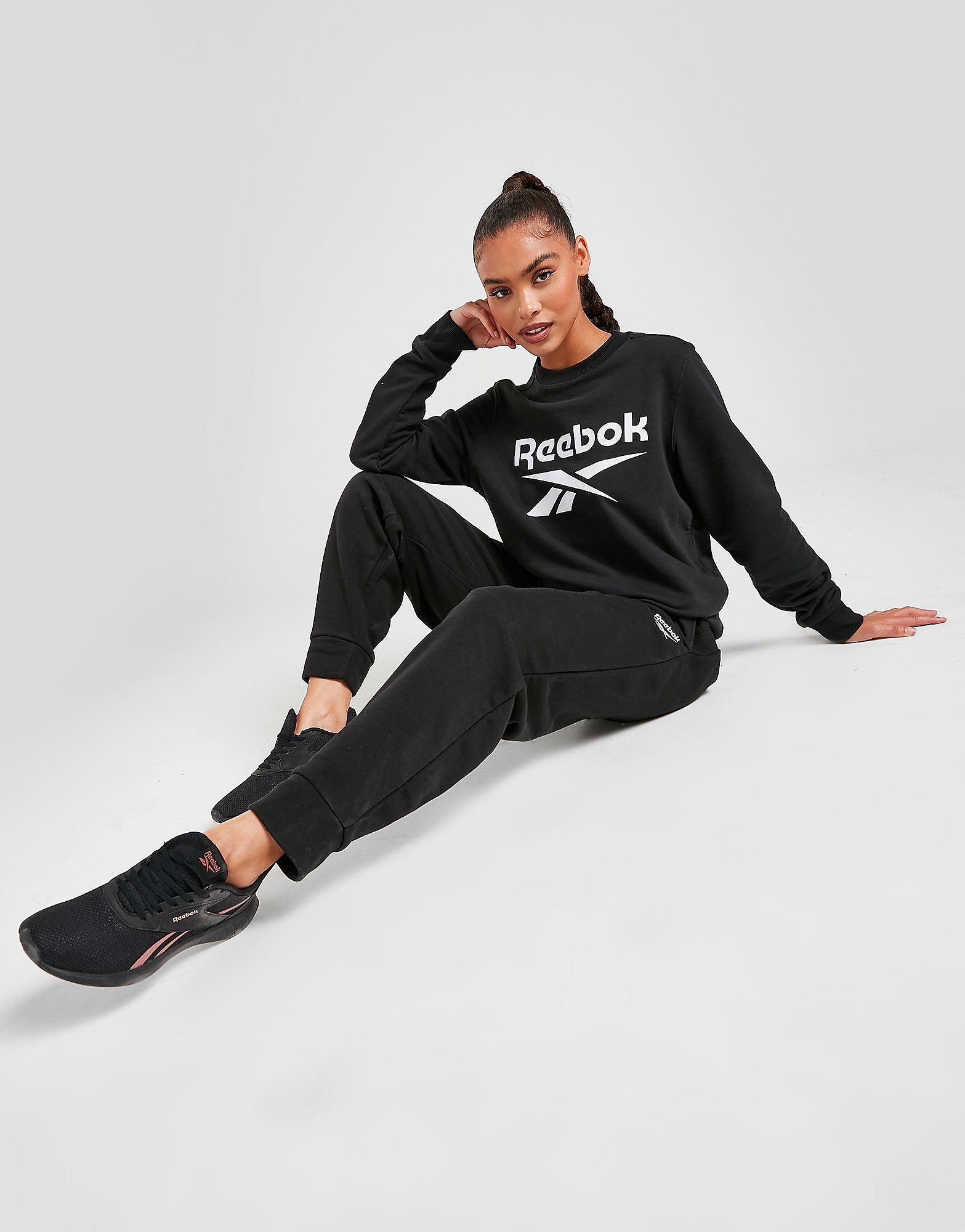 

Reebok Core Joggers - Black - Womens, Black