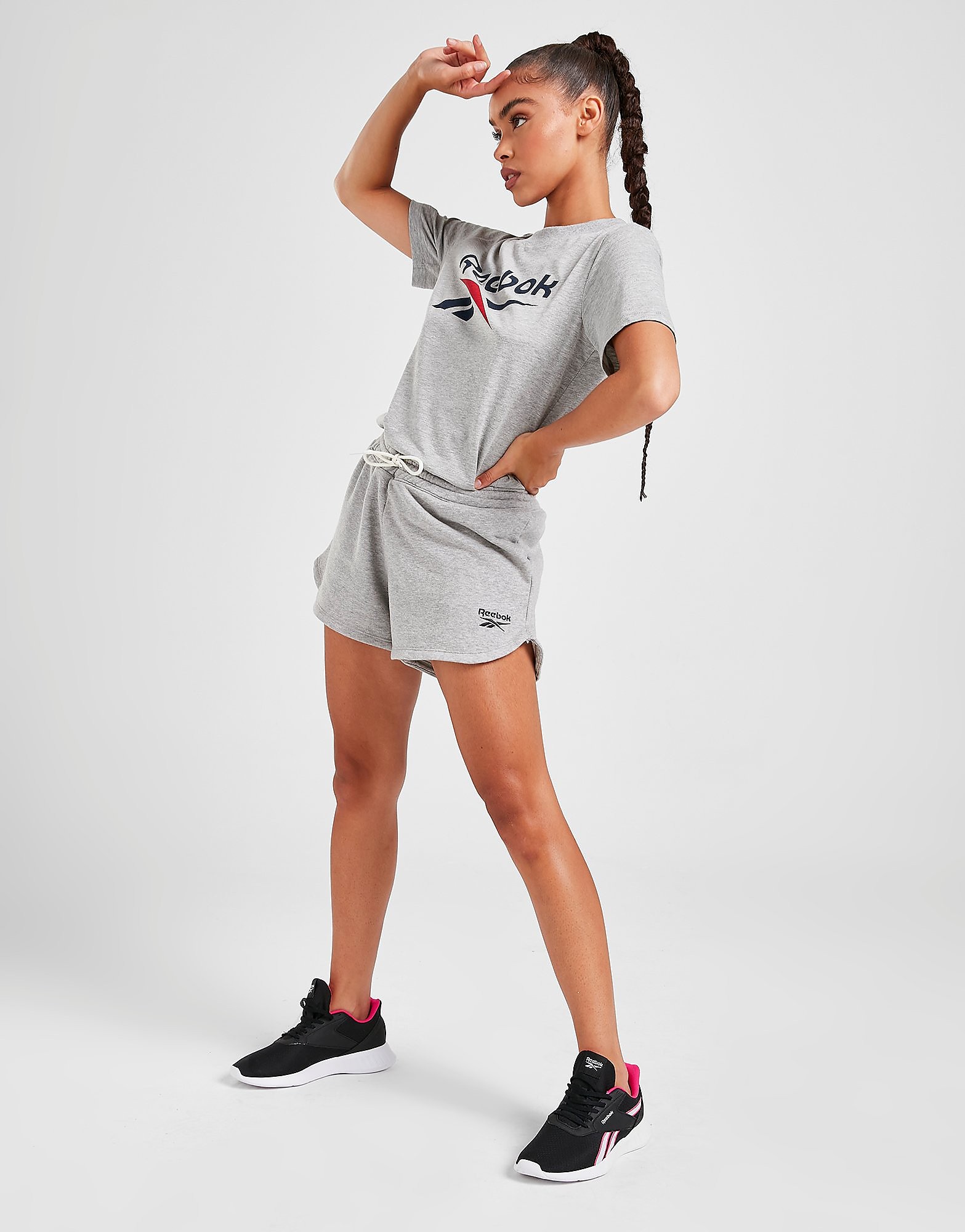 

Reebok Core Shorts - Grey - Womens, Grey
