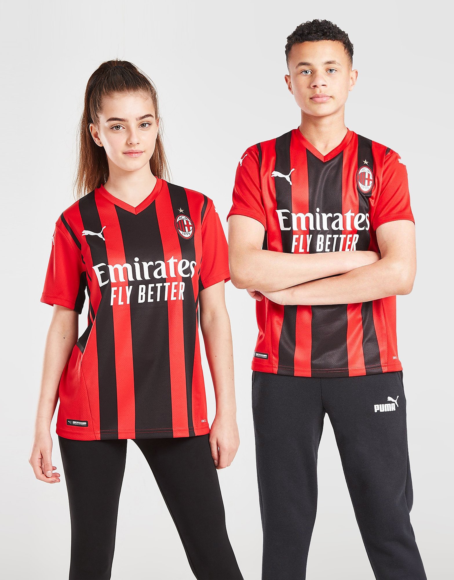 

Puma AC Milan 2021 Home Shirt Junior - Red - Kids, Red