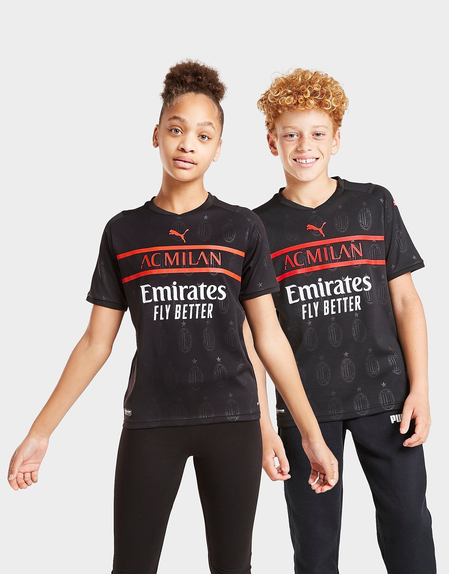 

Puma AC Milan 2021/22 Third Shirt Junior - Black - Kids, Black