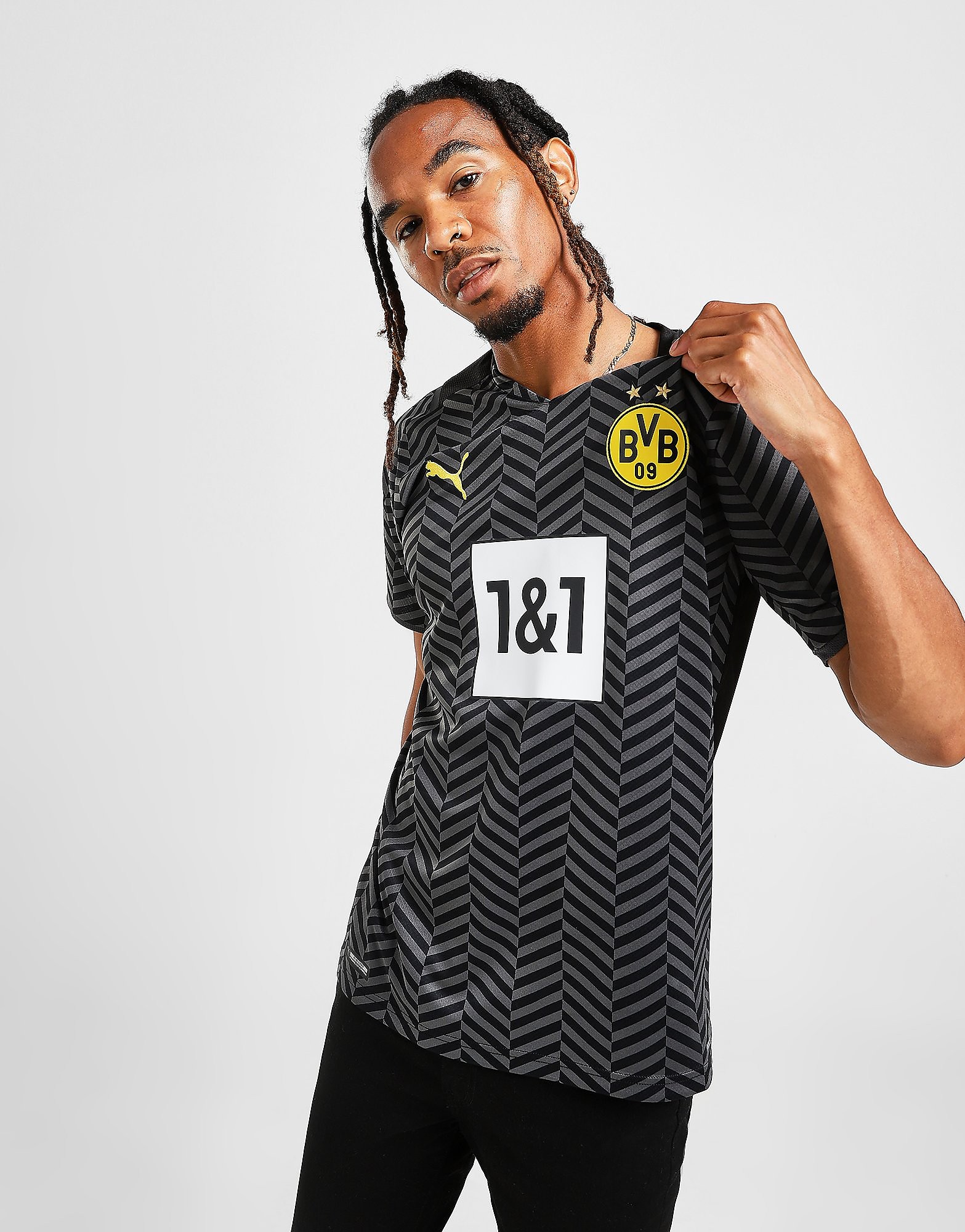 

Puma Borussia Dortmund FC 2021/22 Away Shirt - Grey - Mens, Grey