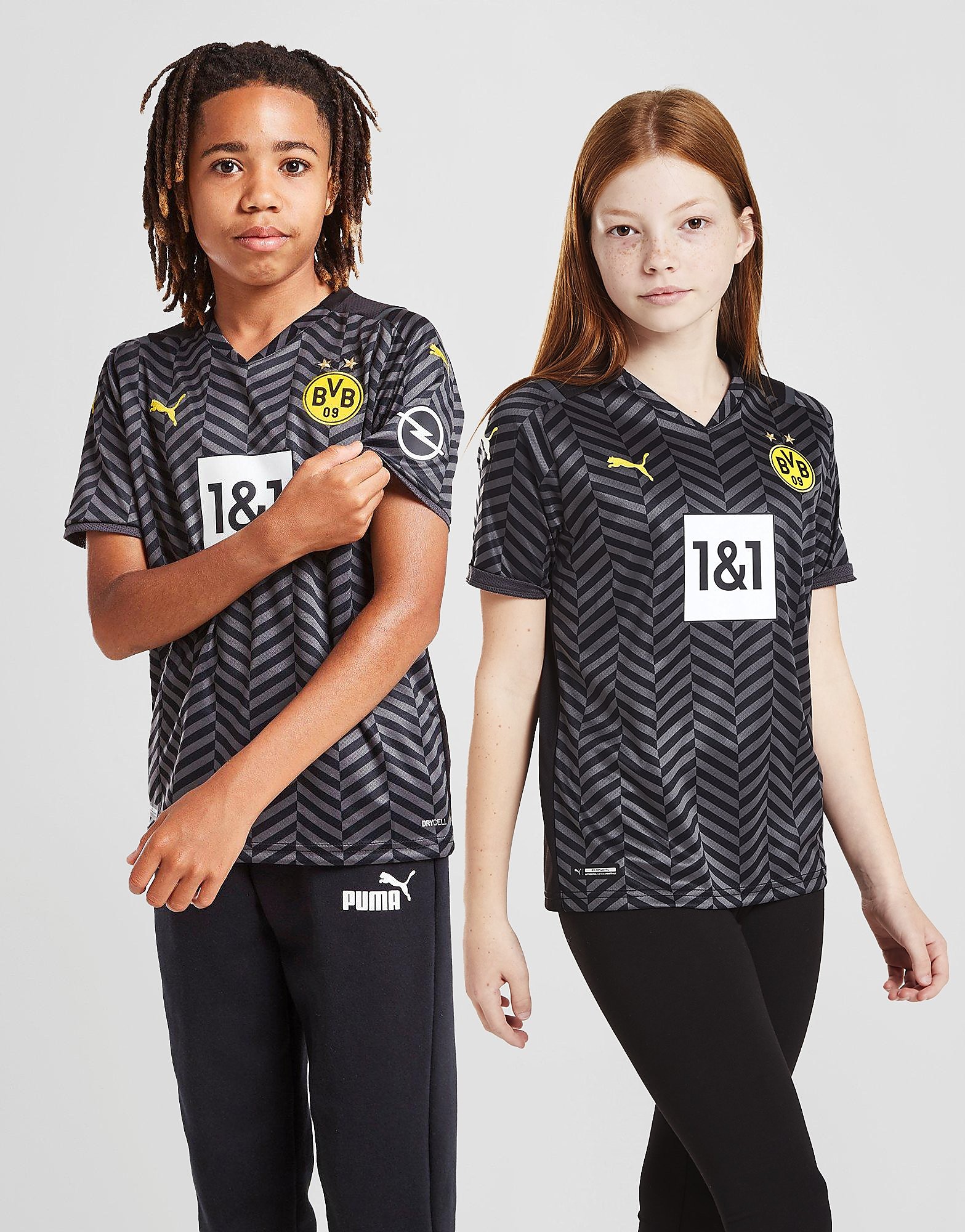 

Puma Borussia Dortmund FC 2021/22 Away Shirt Junior - Grey - Kids, Grey