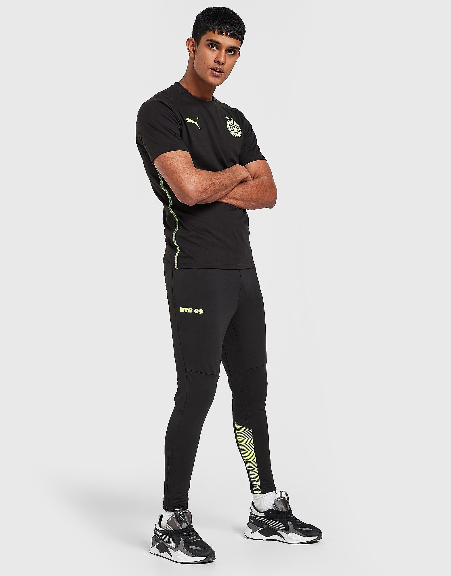 

Puma Borussia Dortmund Training Track Pants - Black - Mens, Black